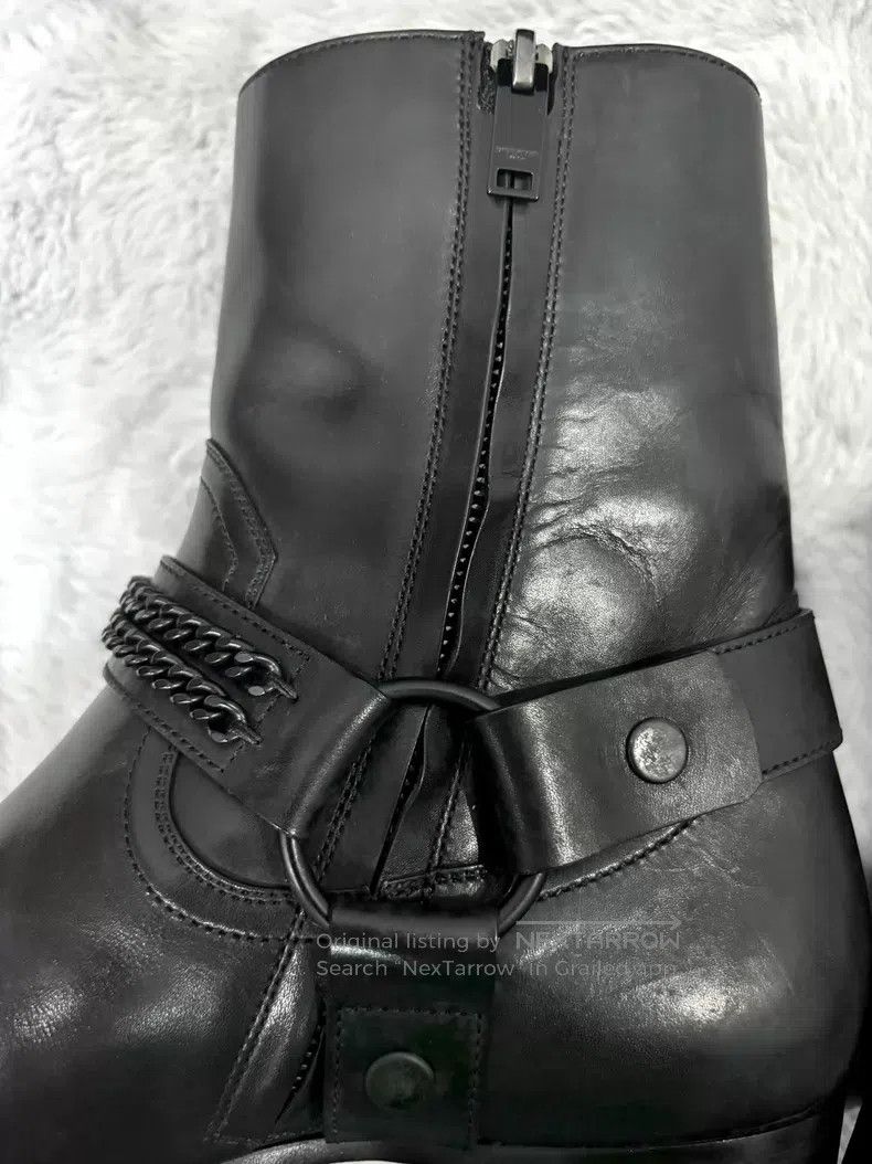 Saint Laurent Paris Saint Laurent Paris Black Chain Chelsea Boots i Size US 11 / EU 44 - 5 Thumbnail
