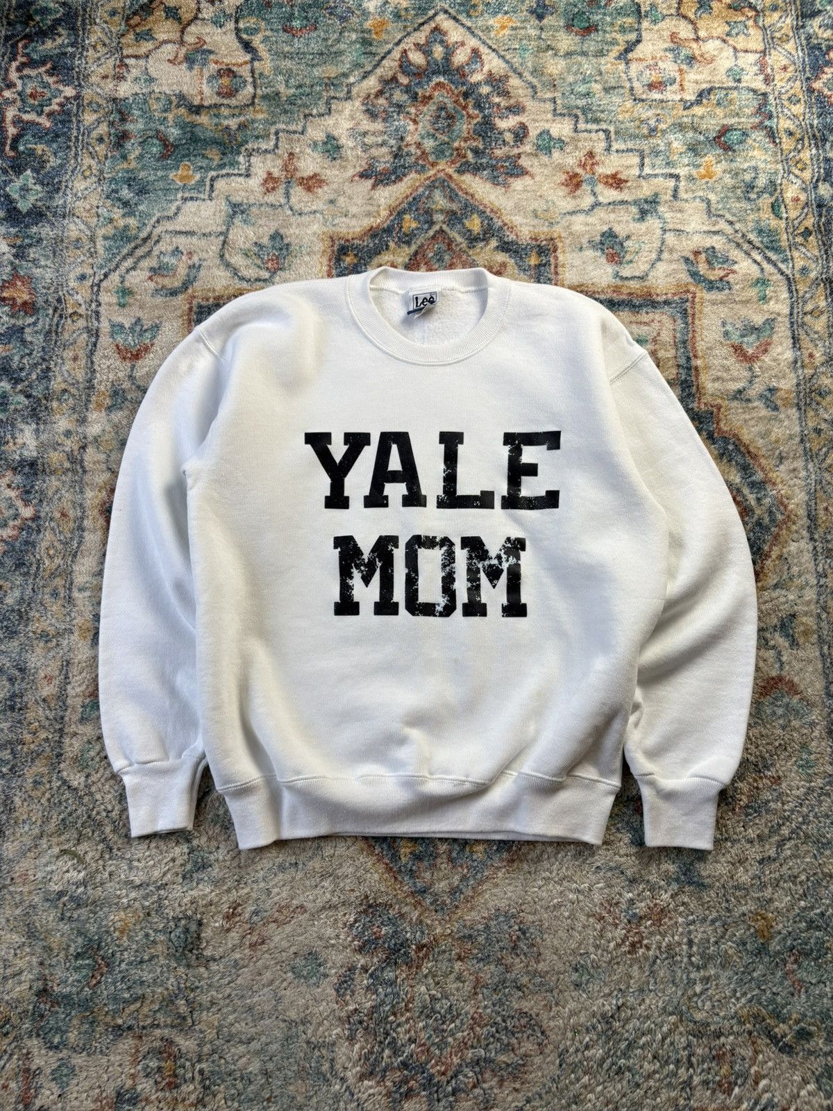 Lee Vintage Lee Yale Mom Collegiate Crewneck Medium Size M / US 6-8 / IT 42-44 - 1 Thumbnail