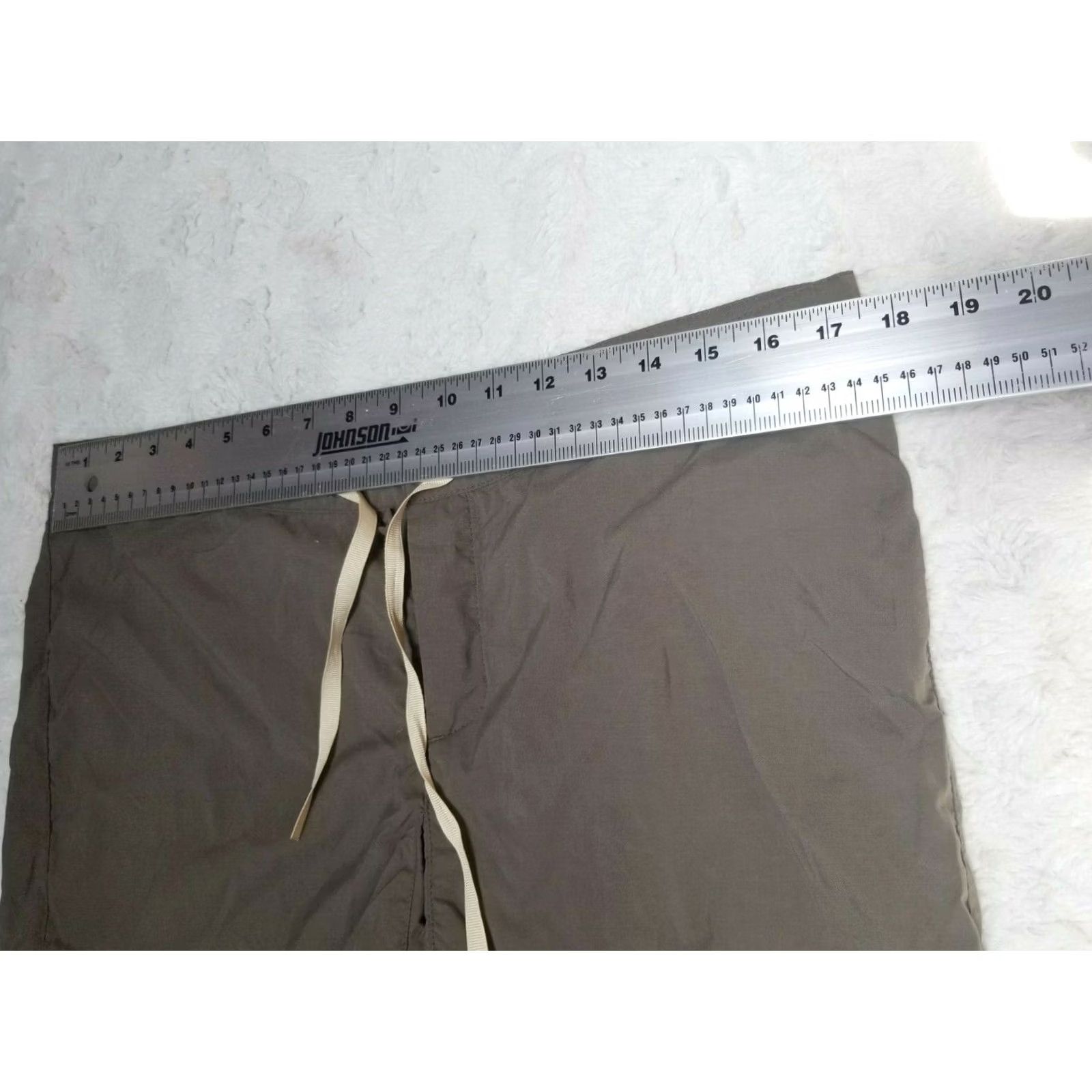 Athleta Athleta Womens Activewear Cropped Capri Pants Button Fly Drawstring Medium Brown Size 32" / US 10 / IT 46 - 5 Thumbnail