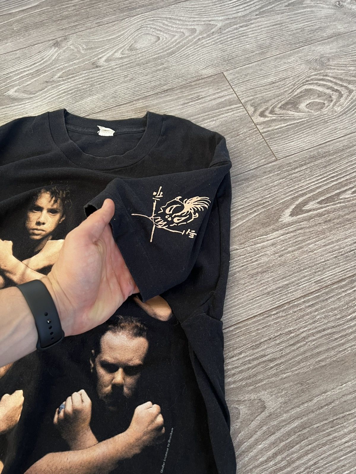 Band Tees ‼️1992 VINTAGE METALLICA Birth School Archival Band T-Shirt‼️ Size US L / EU 52-54 / 3 - 15 Thumbnail