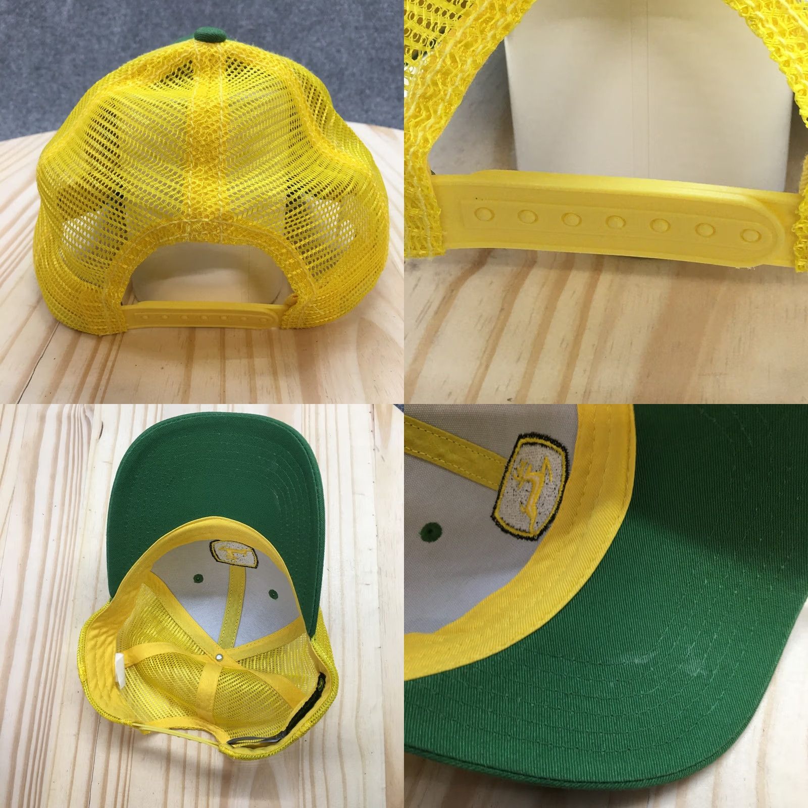 John Deere John Deere Trucker Hat Mens Green OS Adjustable Embroidered Logo Curved Brim Size ONE SIZE - 8 Thumbnail