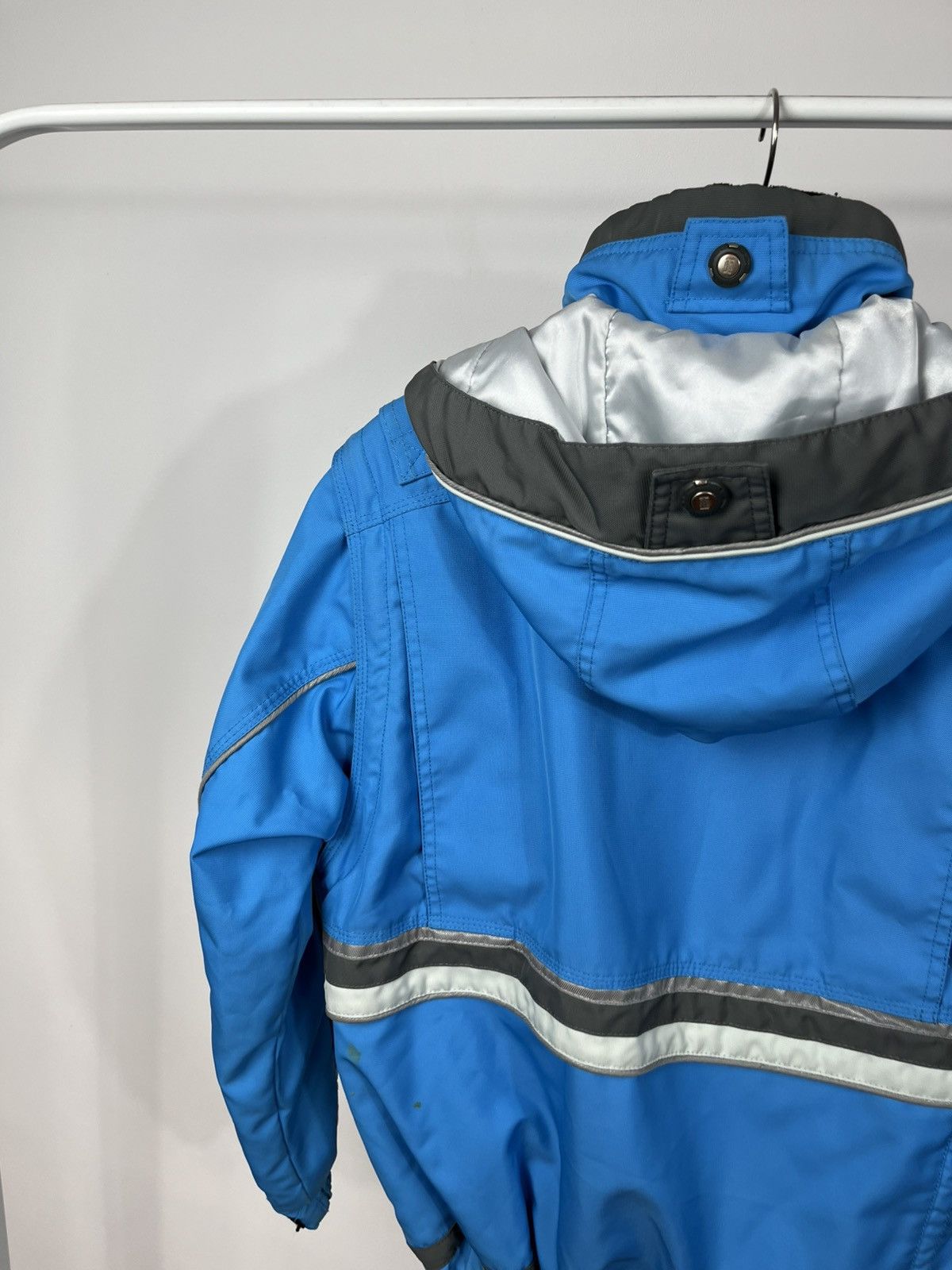 Phenix Phenix Ski Jacket Women Blue Hooded Winter Snow Coat US 6 Size M / US 6-8 / IT 42-44 - 16 Thumbnail