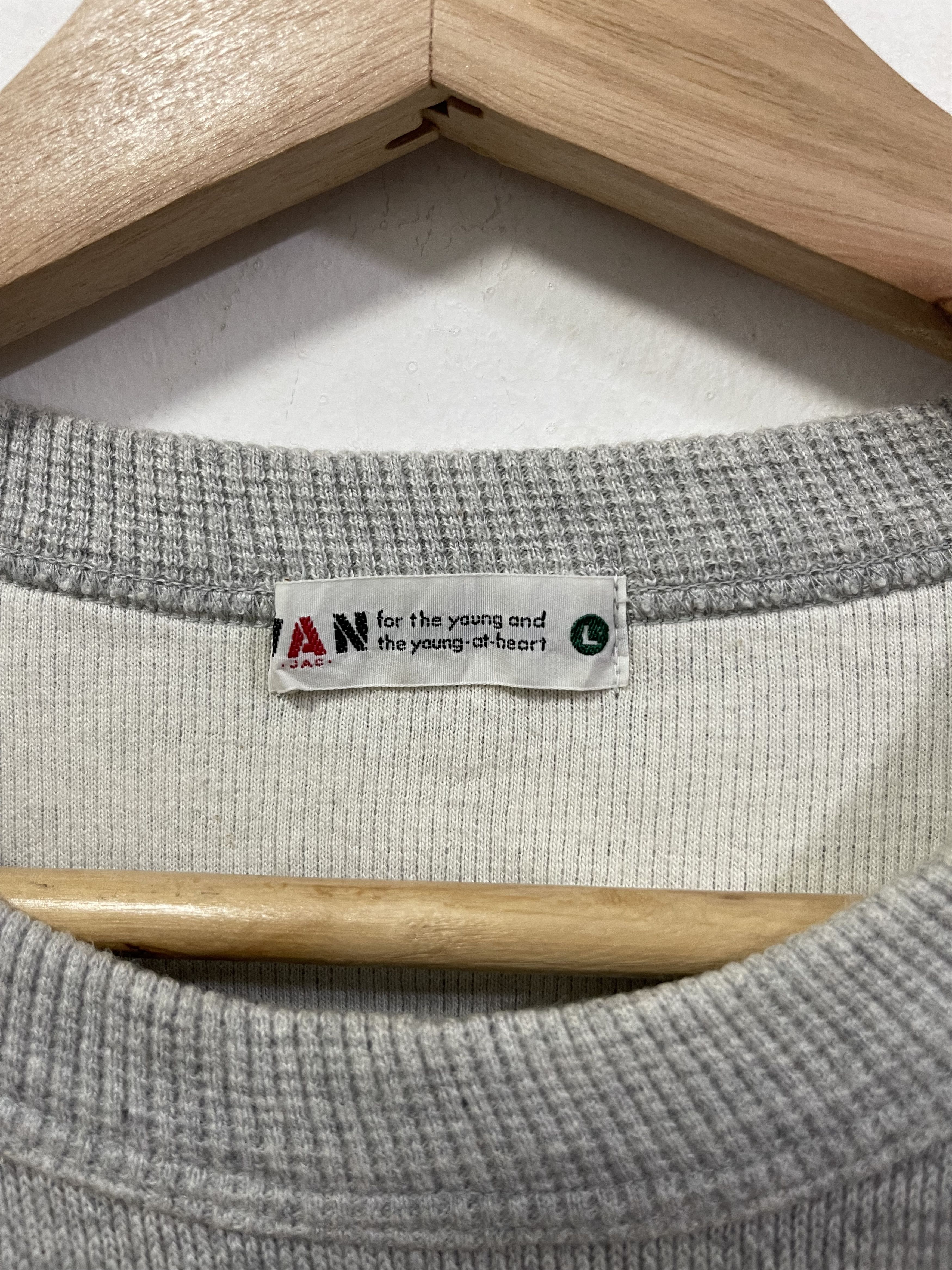 Japanese Brand × Vintage Vintage Van Jac Spellout Embroidery Crewneck Sweatshirt Size US M / EU 48-50 / 2 - 10 Thumbnail