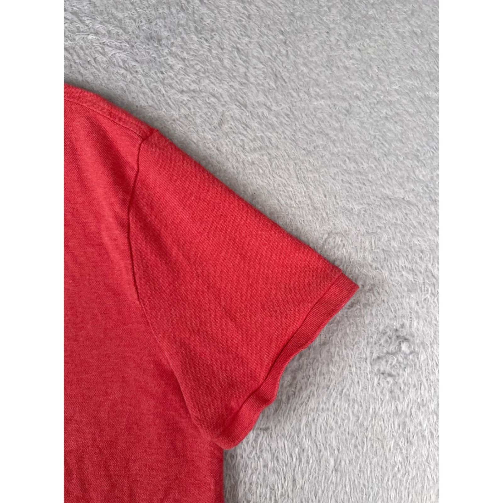 Ralph Lauren VINTAGE Ralph Lauren Polo Shirt Men 2XL Red Short Sleeve Cotton Custom Slim Fit Polo Shirt Men 2XL Red Short Sleeve Cotton Slim Fit Embroidered Logo Size US XXL / EU 58 / 5 - 2 Thumbnail