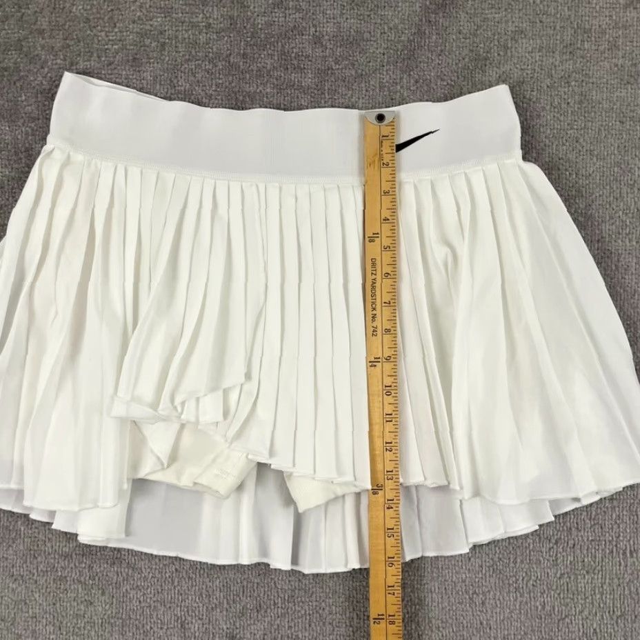 Nike Nike Skort Skirt Womens XL White Golf Tennis Core Advantage Pleated DR6849-100 Size 40" / US 18 - 5 Thumbnail