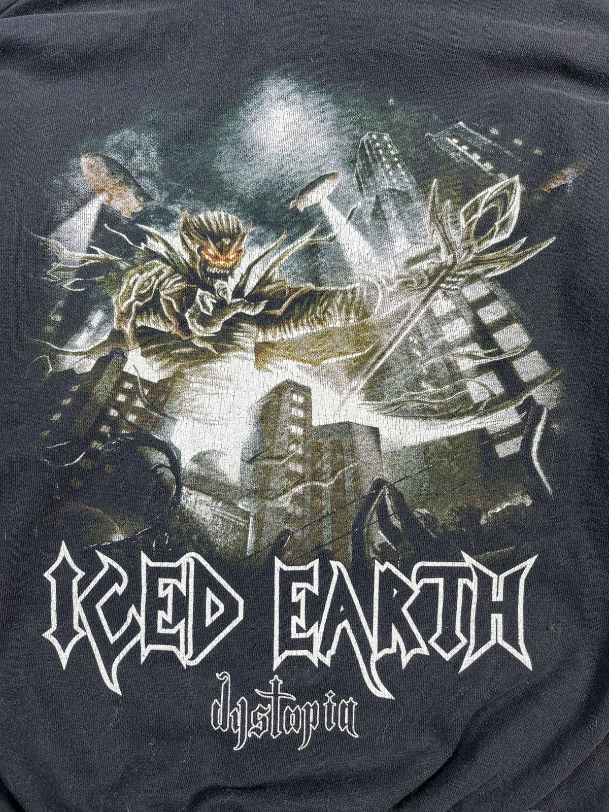 Band Tees Iced Earth Vintage Zip Hoodie Rare Size US L / EU 52-54 / 3 - 11 Thumbnail