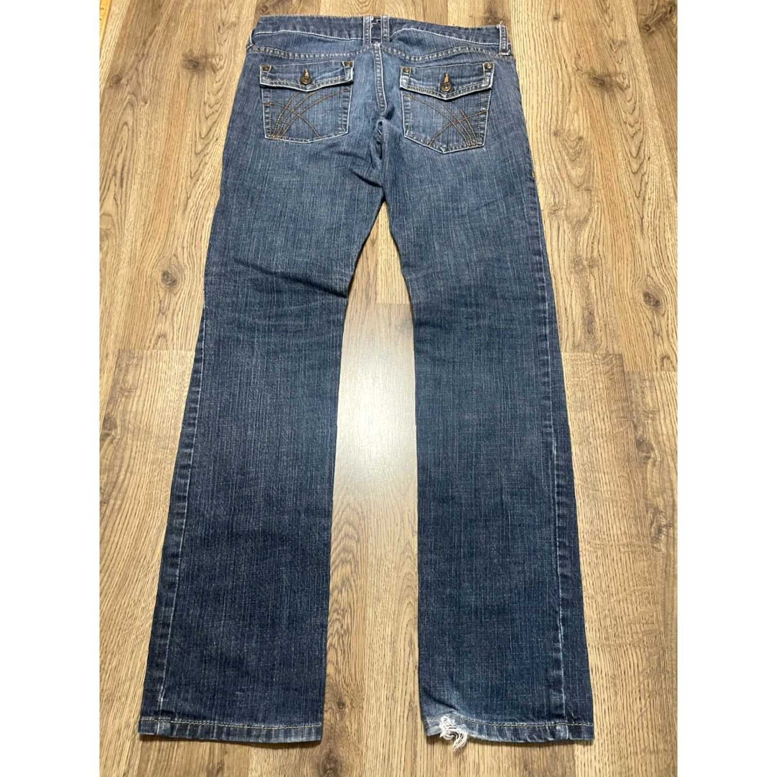 Empyre Empyre Jeans, Women's Size 30, Blue, Denim, Raven, Skinny Jeans, Regular, Inseam 29.5 in, 30, Solid, Jeans, Women, Fall, Spring, Summer, 29.5in, Blue Size 30" / US 8 / IT 44 - 2 Thumbnail