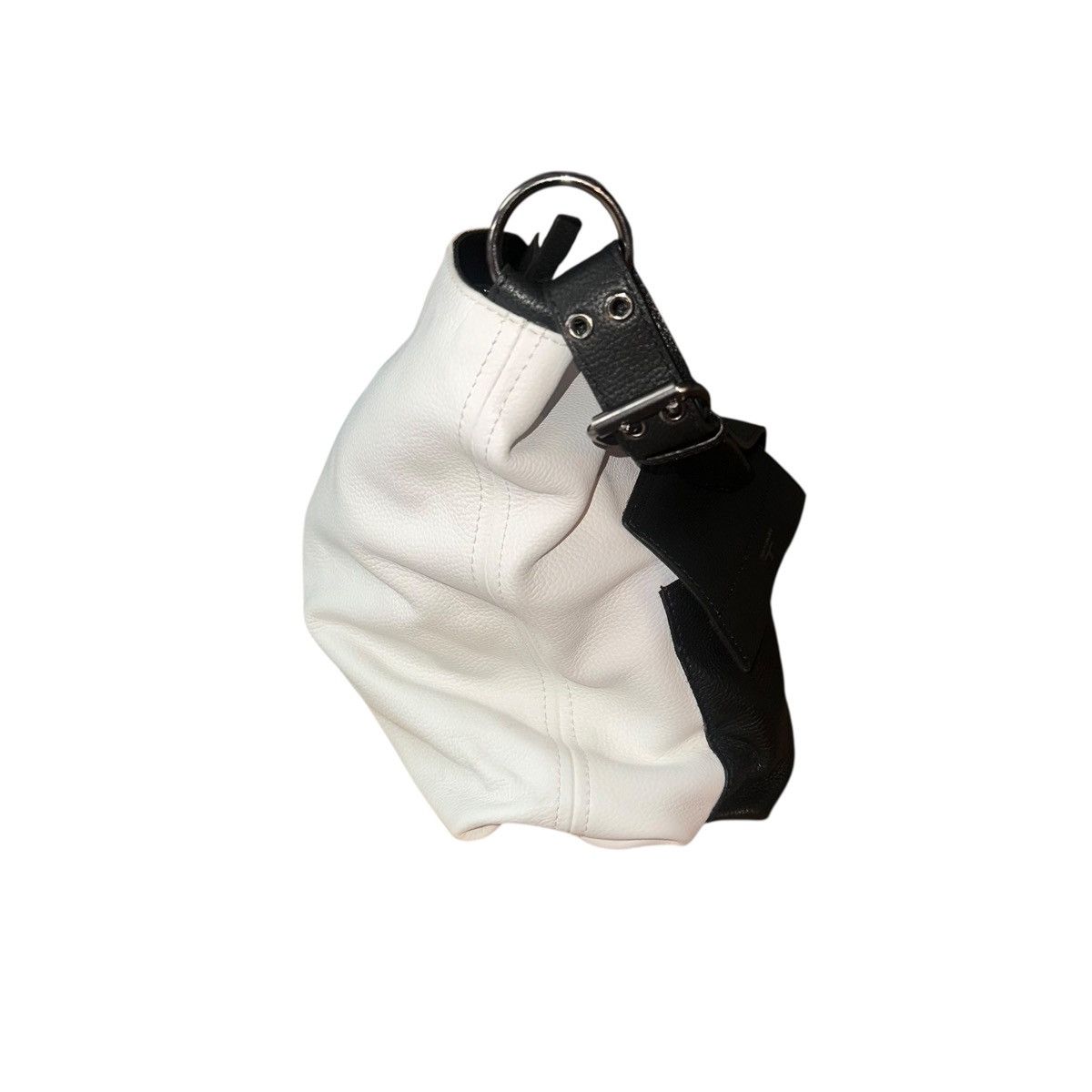Other Tahari Chelsea white and black large leather bucket bag Size ONE SIZE - 3 Thumbnail