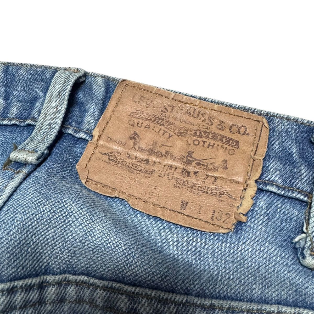 Levi's Vintage Levis 505 Dirty Wash Jeans Size US 30 / EU 46 - 13 Thumbnail