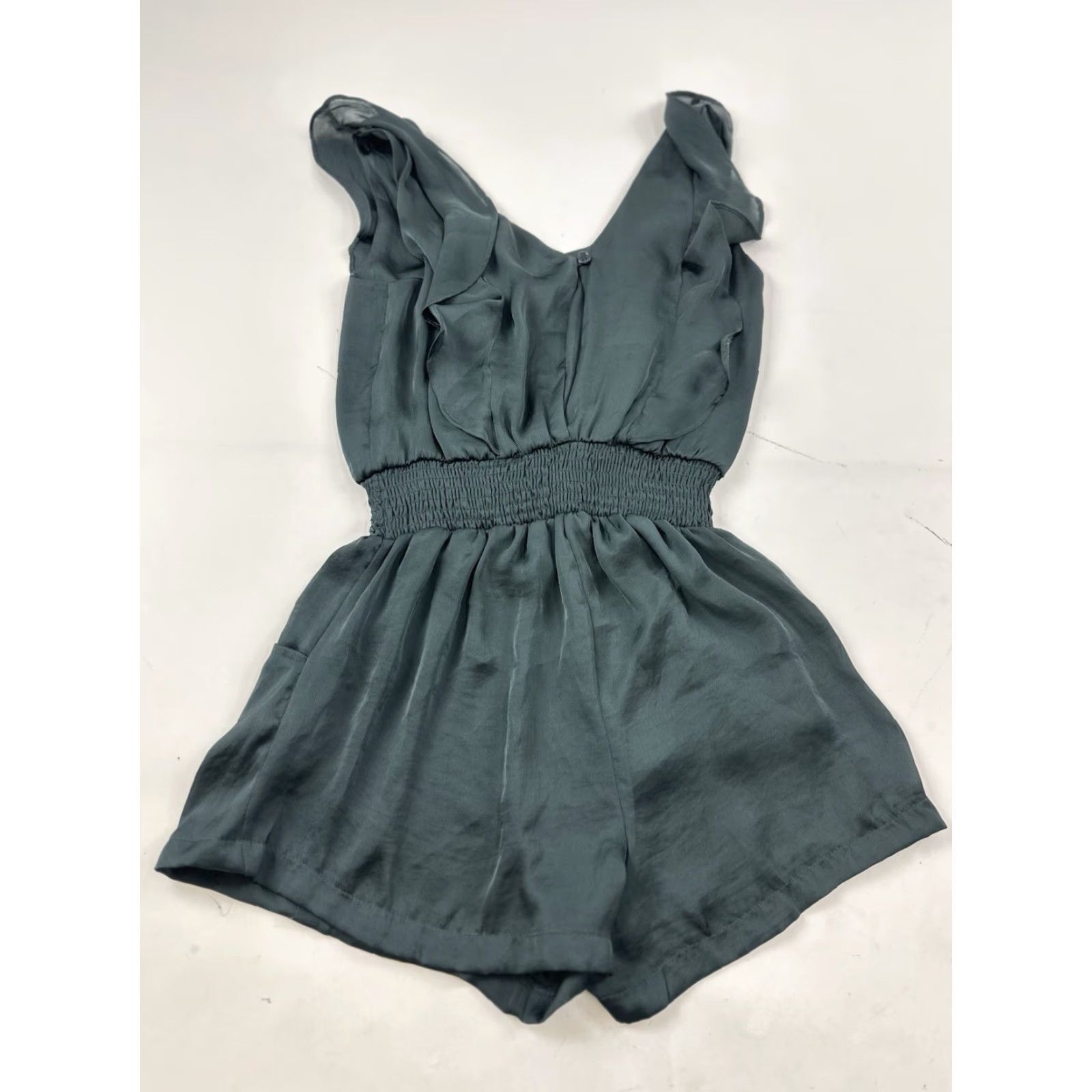 Vintage VINTAGE Wet-seal Romper Women’s S Small Grey Y2K NWT Size 28" / US 6 / IT 42 - 2 Thumbnail