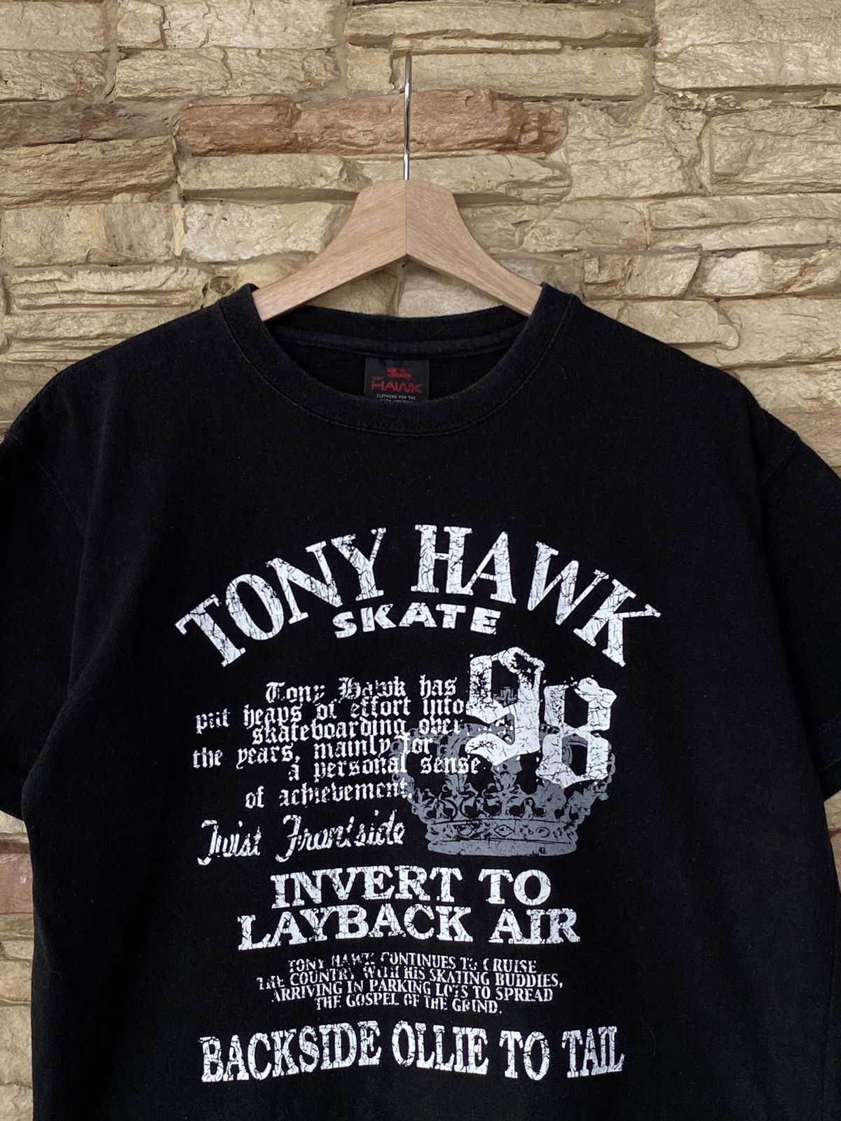 Vintage Rare Vintage Tony Hawk Skateboarding Tees Size US M / EU 48-50 / 2 - 4 Thumbnail