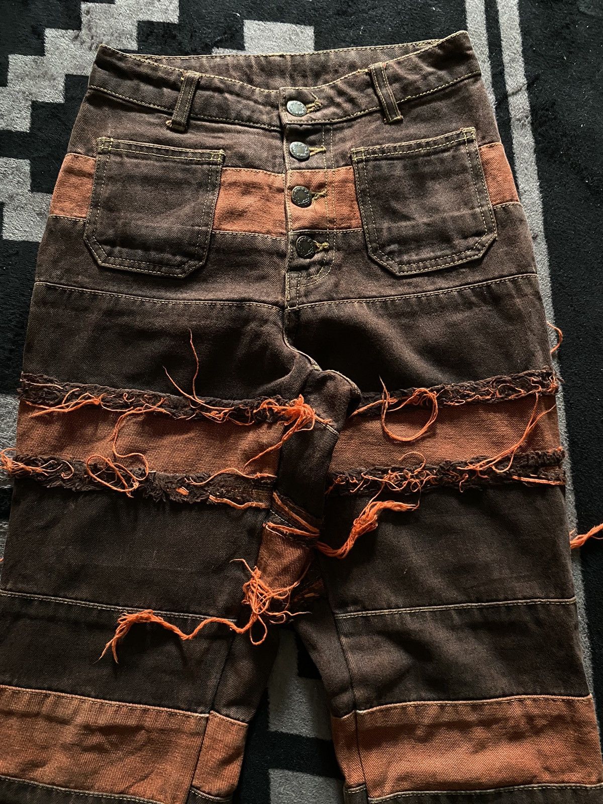 If Six Was Nine × Japanese Brand × Le Grande Bleu (L.G.B.) Hysteric glamour flared style unknwn hagi denim Size US 26 / EU 42 - 5 Thumbnail