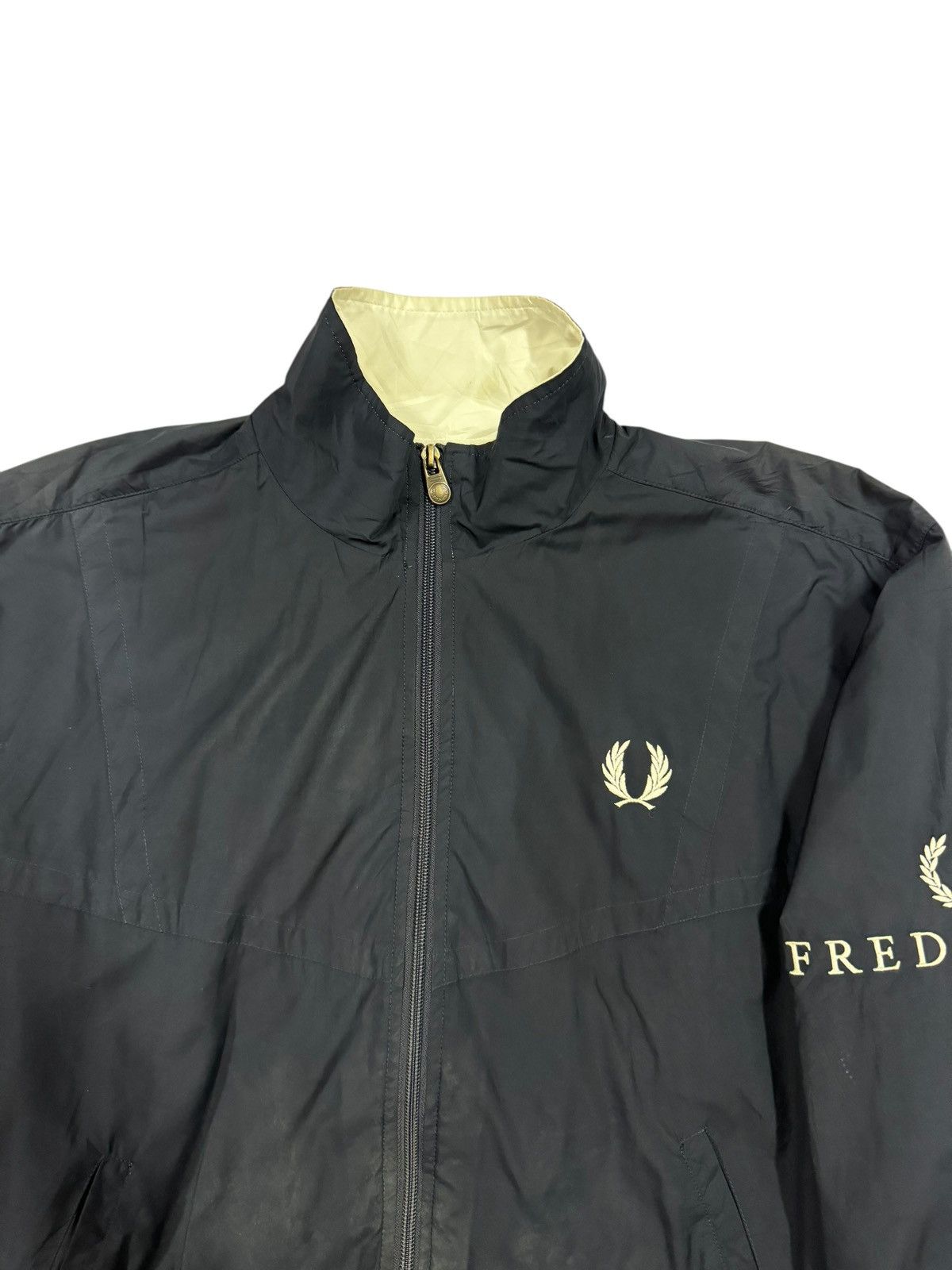 Fred Perry × Vintage Vtg🔥90’s Fred Perry Track Top Windbreaker Jacket#19 Size US L / EU 52-54 / 3 - 3 Thumbnail
