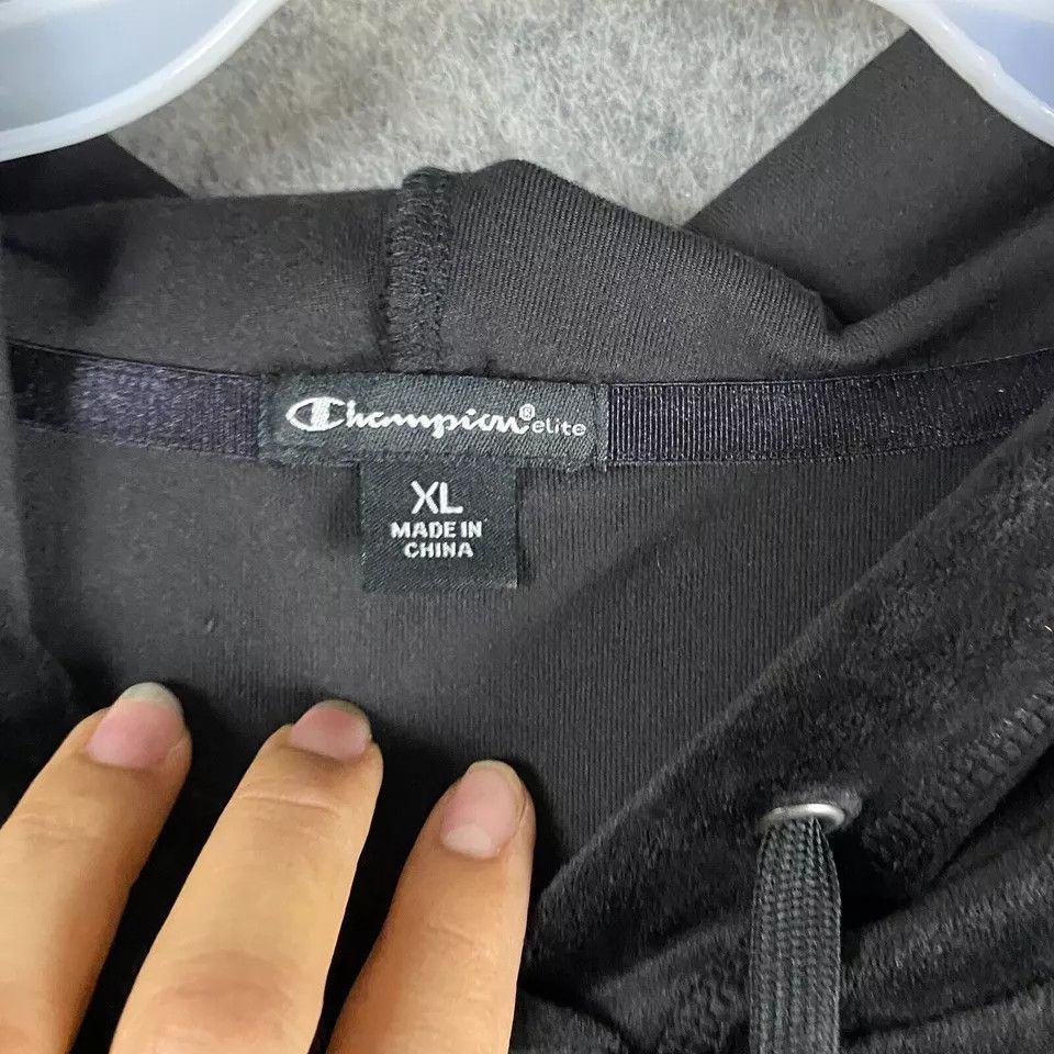 Champion Champion Hoodie XL Women's Pullover Drawstring Polyester Size XL / US 12-14 / IT 48-50 - 3 Thumbnail