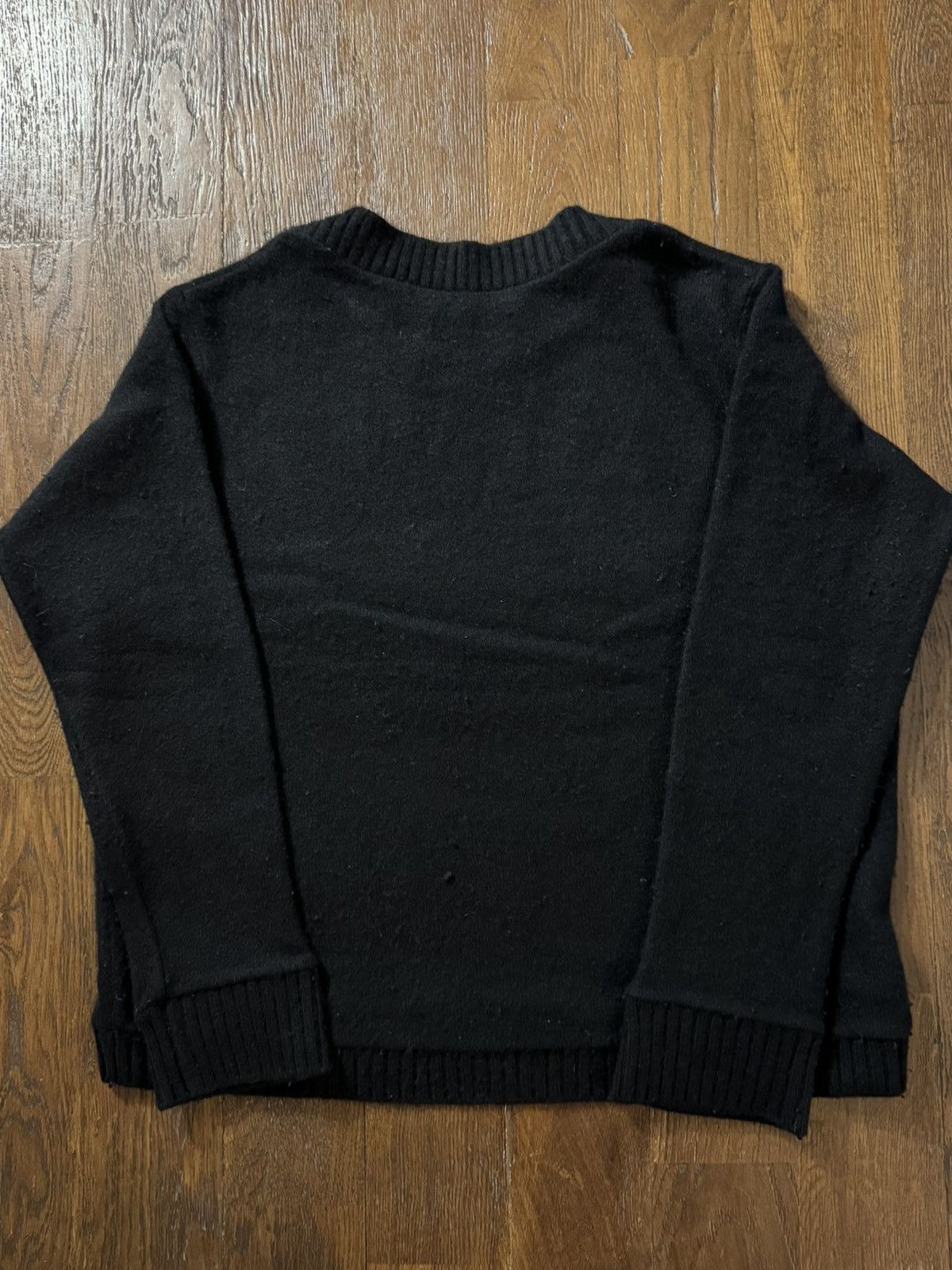 The Elder Statesman The Elder Statesman Chicago Bulls Cashmere Knit (XL) Size US XL / EU 56 / 4 - 2 Thumbnail