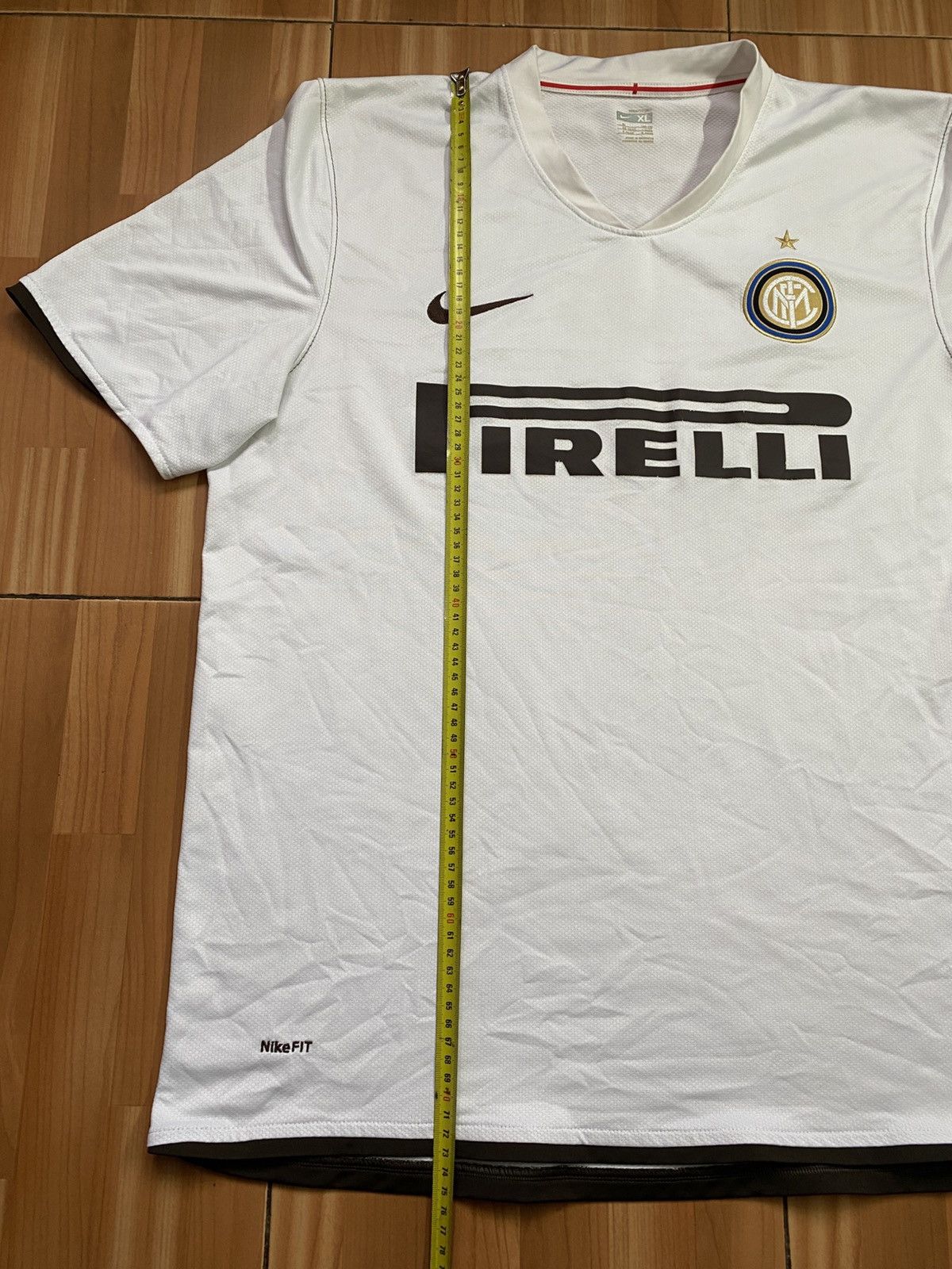 Nike Nike Inter Milan 2008/9 Away Football Shirt Soccer Jersey Size US XL / EU 56 / 4 - 16 Thumbnail