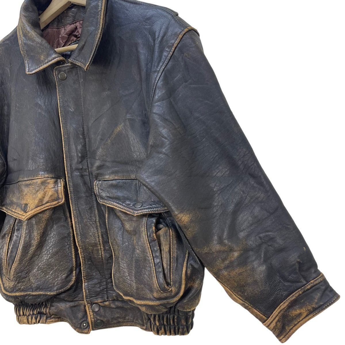 Vintage Vintage 80s Crackers Usa Sheepskin Jacket Size US M / EU 48-50 / 2 - 6 Thumbnail