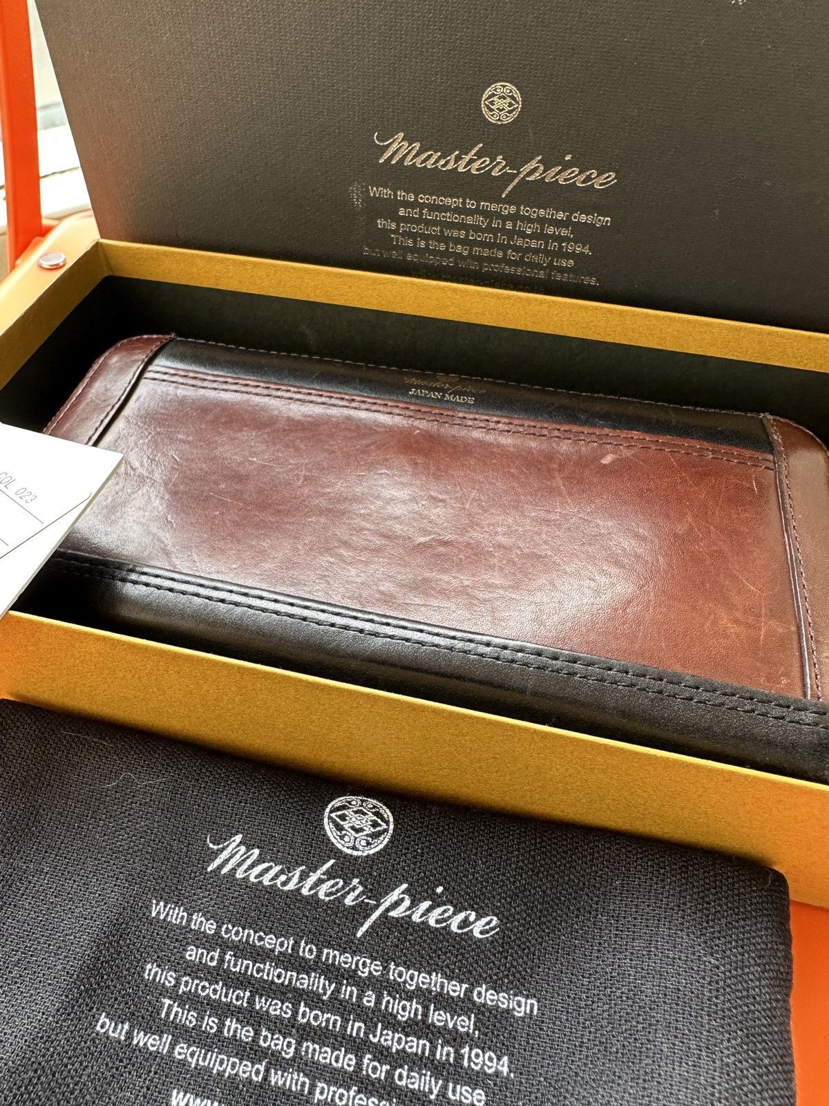 MasterPiece Master-Piece Leather Wallet (Japan Made) – Full Set Size ONE SIZE - 2 Thumbnail