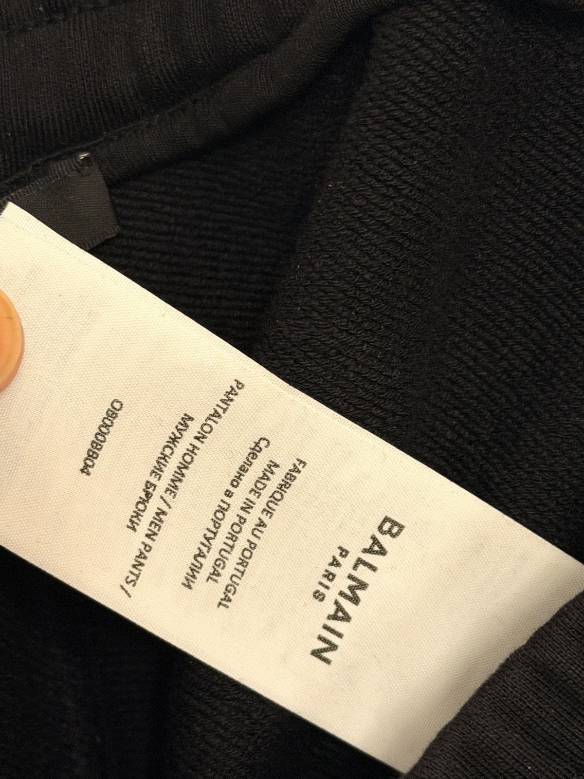 Balmain Balmain Paris Mens Jersey Slim Fit Jogger Size US 44 / EU 60 - 9 Thumbnail