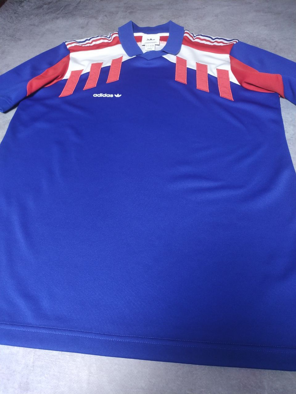 Adidas Adidas France National Team soccer jersey football 90s Size US L / EU 52-54 / 3 - 3 Thumbnail
