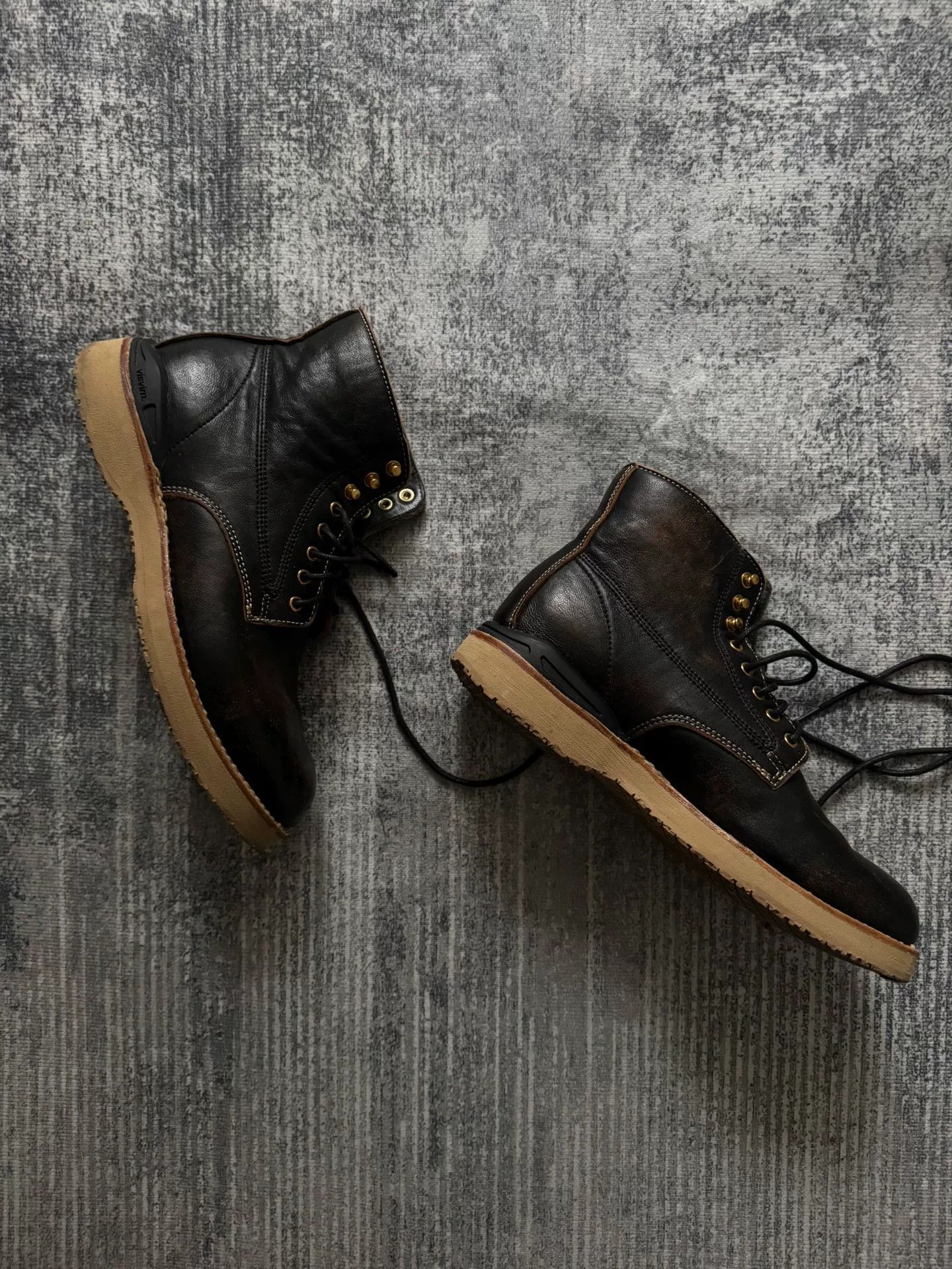 Visvim visvim virgil leather ankle boots black Size US 10.5 / EU 43-44 - 1 Thumbnail