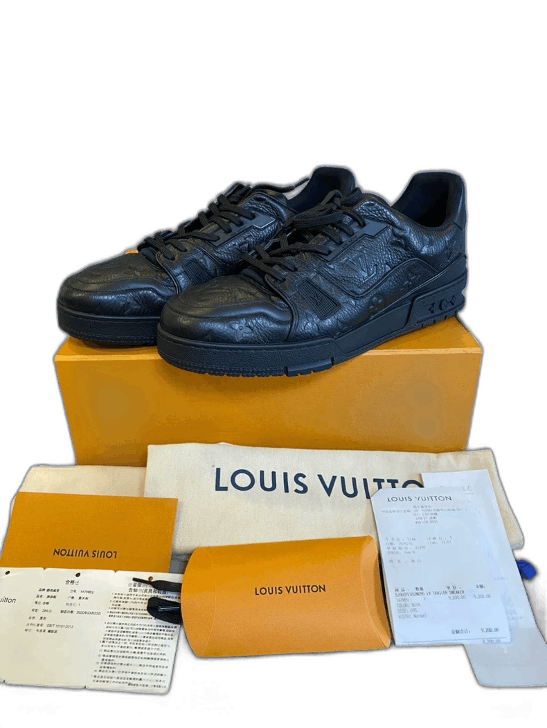 Louis Vuitton LOUIS VUITTON Trainer Low Top Sneakers-yf Size US 10.5 / EU 43-44 - 1 Thumbnail