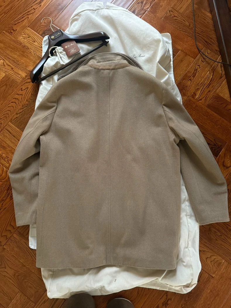Loro Piana LORO PIANA Cashmere fur coat Size US XL / EU 56 / 4 - 4 Thumbnail