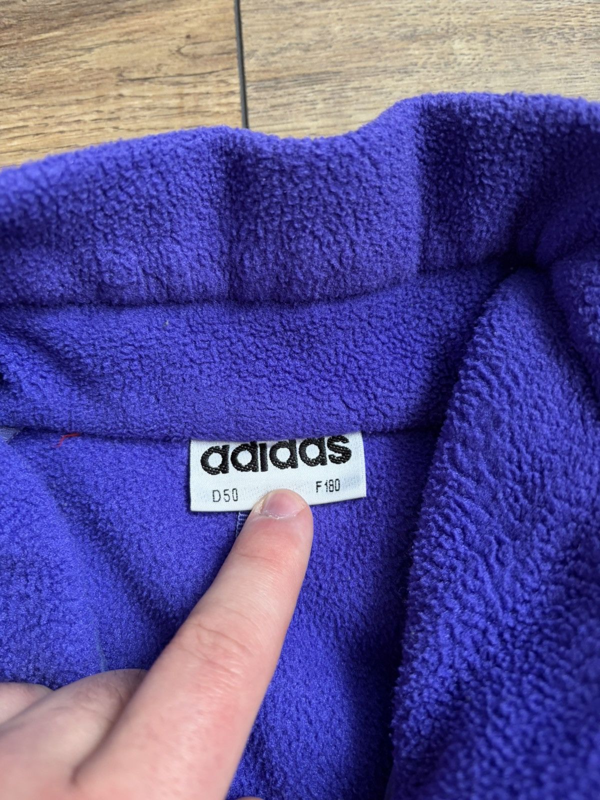 Adidas Rare Vintage Adidas Polartec Fleece Jacket Retro 90’s Size US XL / EU 56 / 4 - 4 Thumbnail
