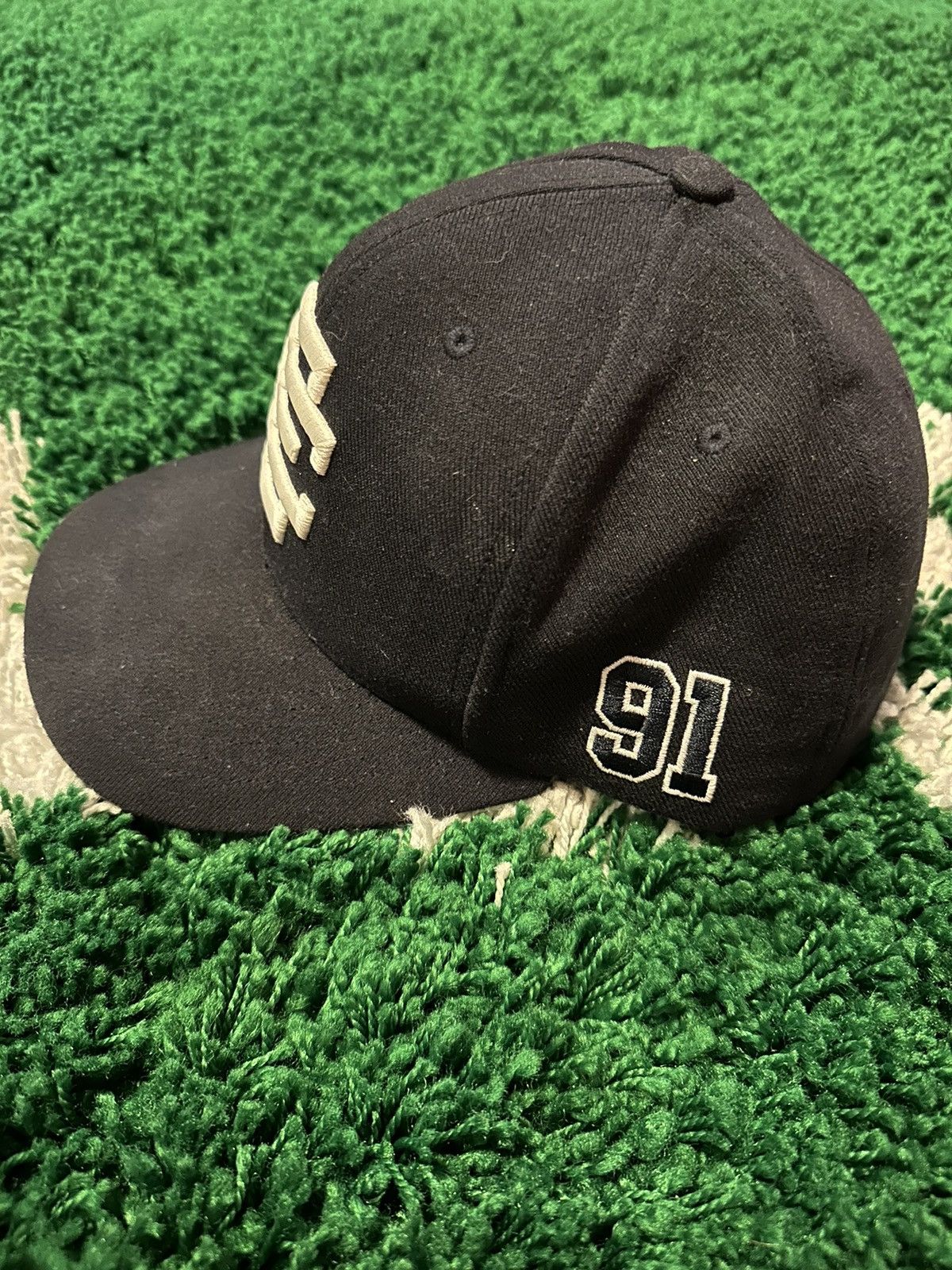 Eric Emanuel EE Eric Emanuel Navy Blue Snapback Hat Size ONE SIZE - 2 Thumbnail