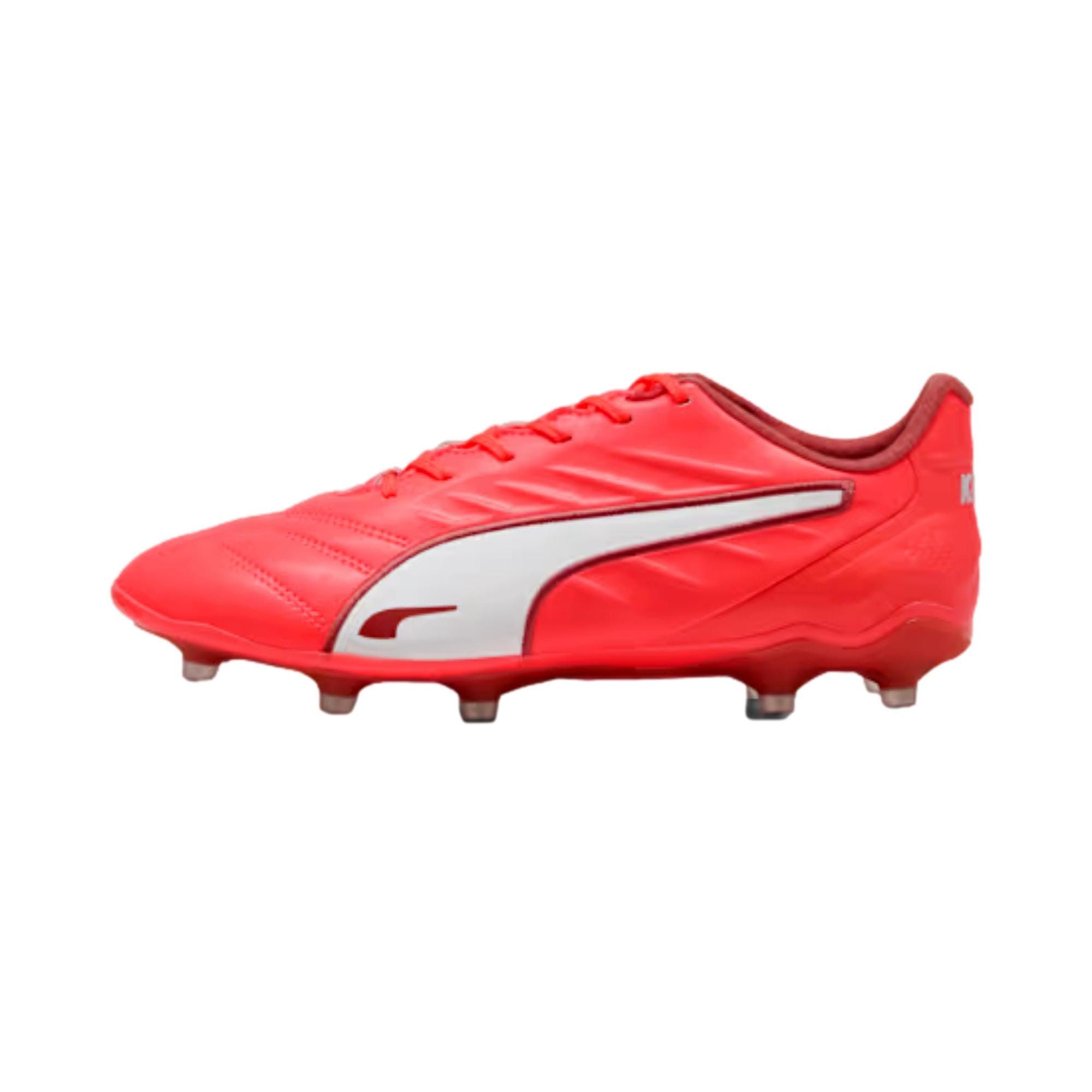 Puma King Pro FG/AG Glowing Red / White / Red Fire 108312-01 Size US 7 / IT 37 - 1 Thumbnail
