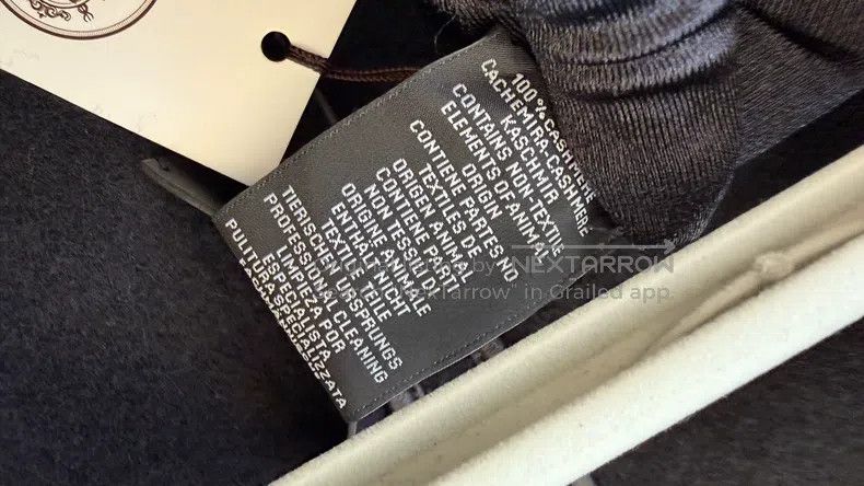 Hermes Hermes Black cashmere Kelly cloak Size M / US 6-8 / IT 42-44 - 5 Thumbnail