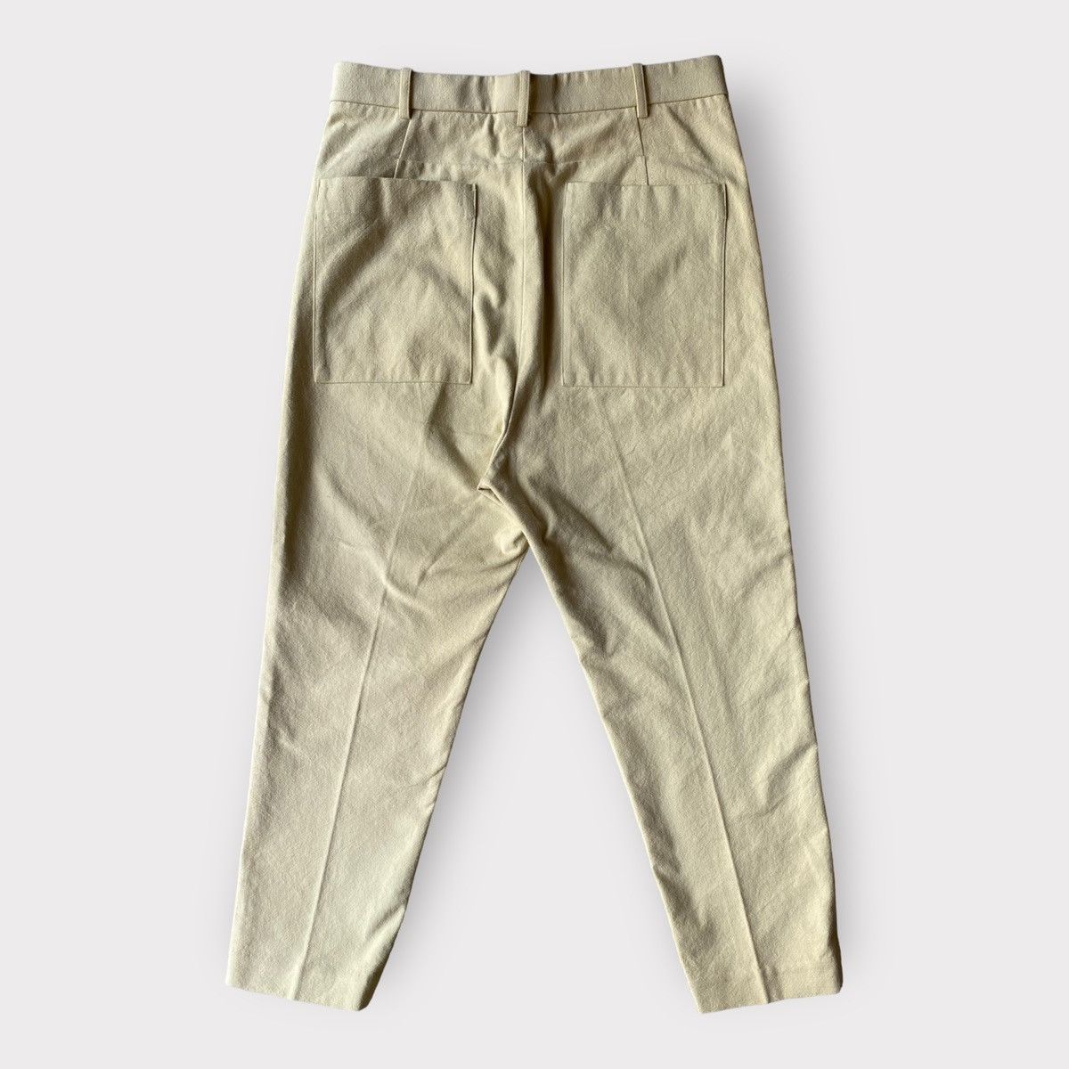 Haider Ackermann 2019 Pale Yellow High Waist Pants Size US 31 - 4 Thumbnail