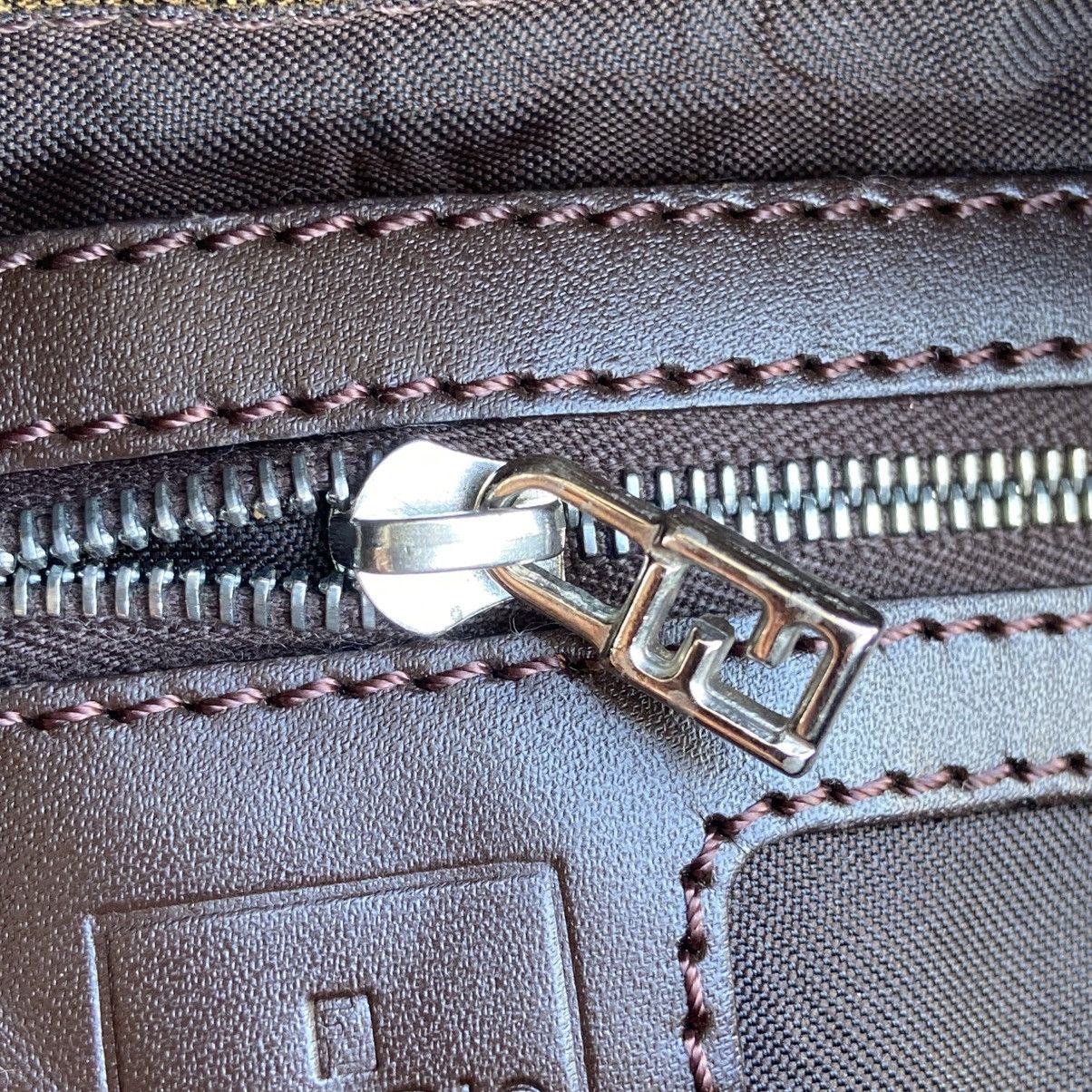 Fendi RARE Vintage Fendi Zucca Double Flap Shoulder Bag Size ONE SIZE - 17 Thumbnail