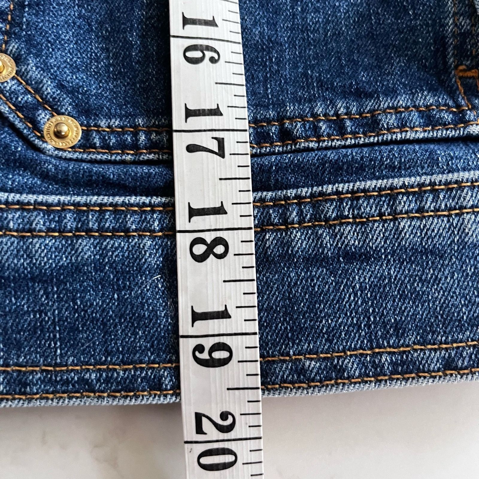 Zara Zara womens 70's Work Wear Capsule blue denim jean jacket Size M / US 6-8 / IT 42-44 - 9 Thumbnail