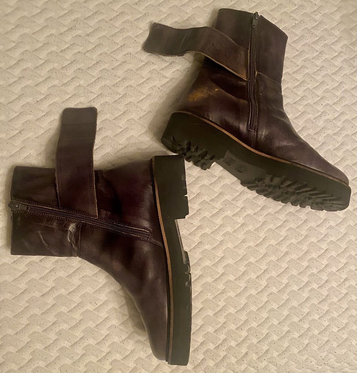 MM6 MM6 🇮🇹 MAISON MARTIN MARGIELA Microsole Combat Boot 38 Size US 8 / IT 38 - 15 Thumbnail