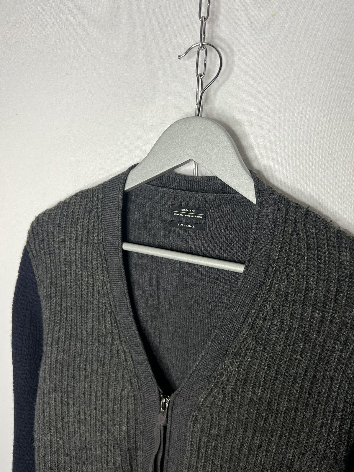 Other AllSaints Luxury Wool Full Zip Cardigan Jumper Pullover Size US S / EU 44-46 / 1 - 6 Thumbnail