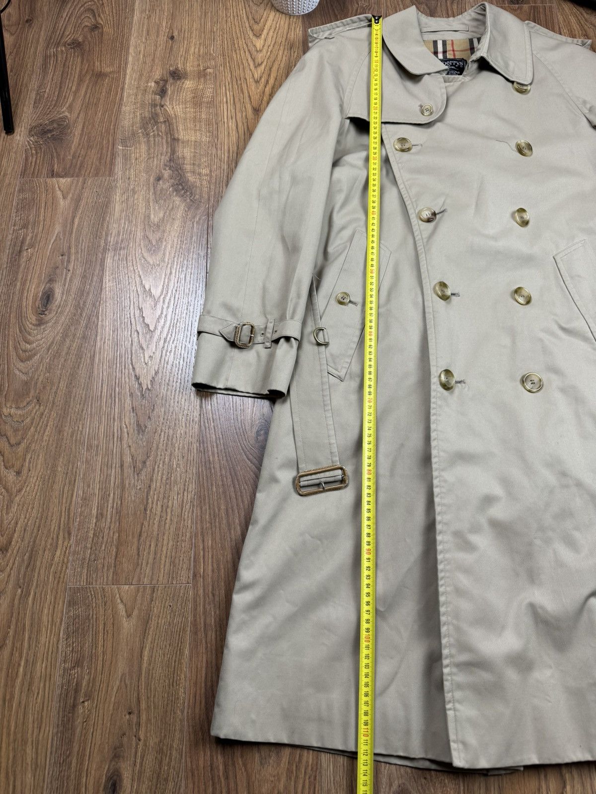 Burberry Vintage trench coat Burberry original luxury streetwear item Size M / US 6-8 / IT 42-44 - 6 Thumbnail