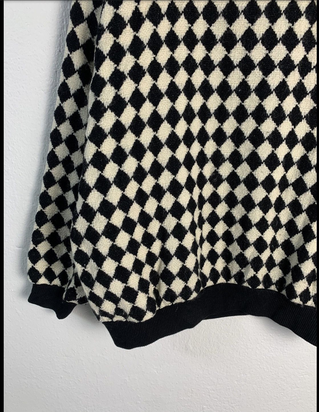 Japanese Brand May Beetle Plaid Sweater Size US L / EU 52-54 / 3 - 9 Thumbnail