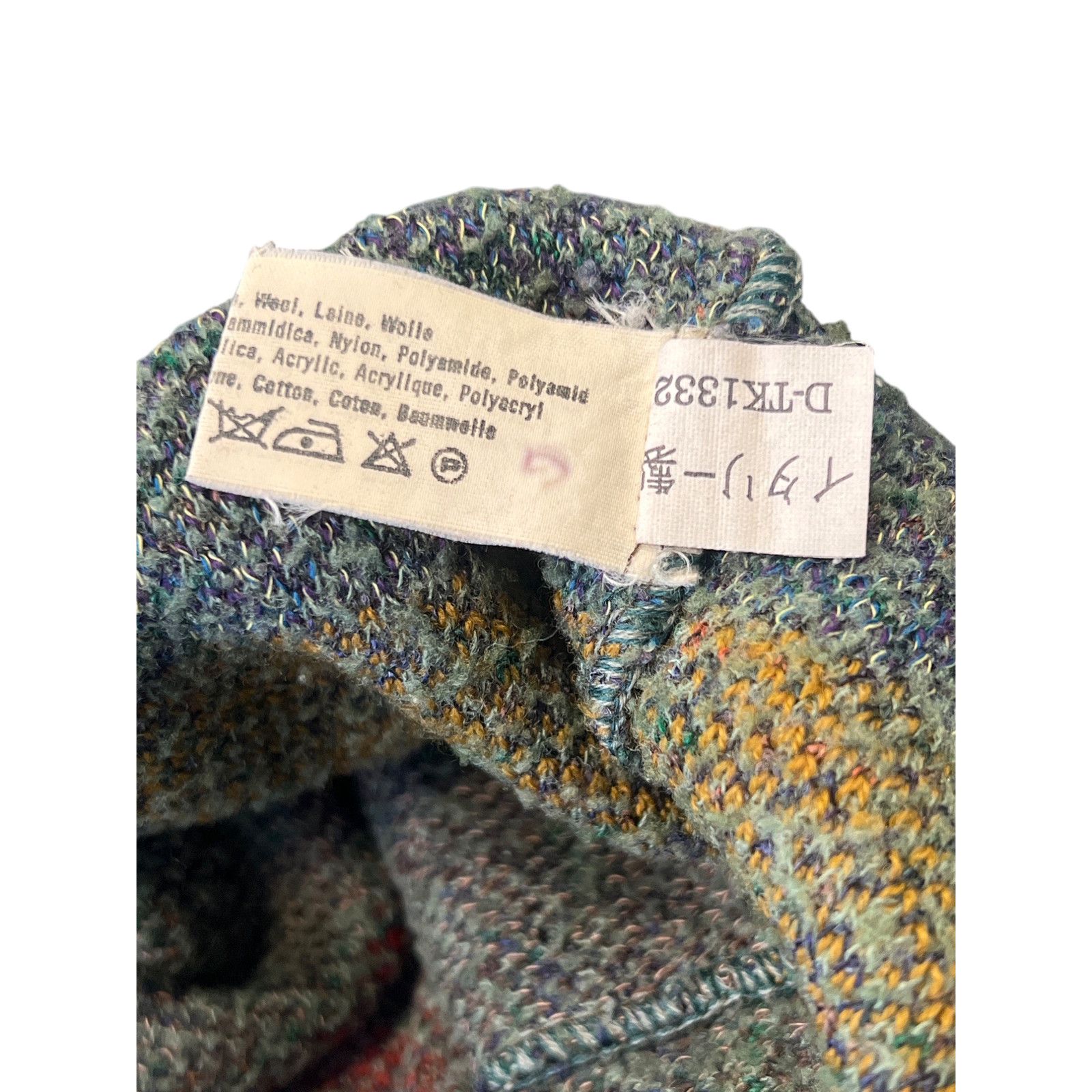 Missoni Men's Missoni Sport Multi-Color Wool Sweater Size US XL / EU 56 / 4 - 4 Thumbnail