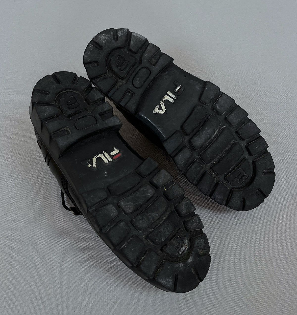Fila 🔥Rare 90’s FILA Raver Punk Avant Garde Boots Size US 8.5 / EU 41-42 - 13 Thumbnail