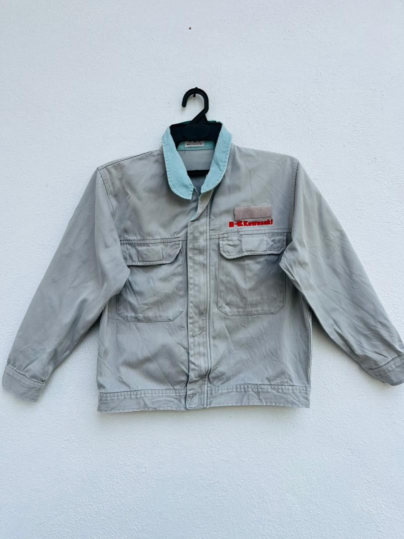 Japanese Brand × Vintage Vintage Kawasaki Worker Streetwear Fashion Style Size US M / EU 48-50 / 2 - 1 Thumbnail