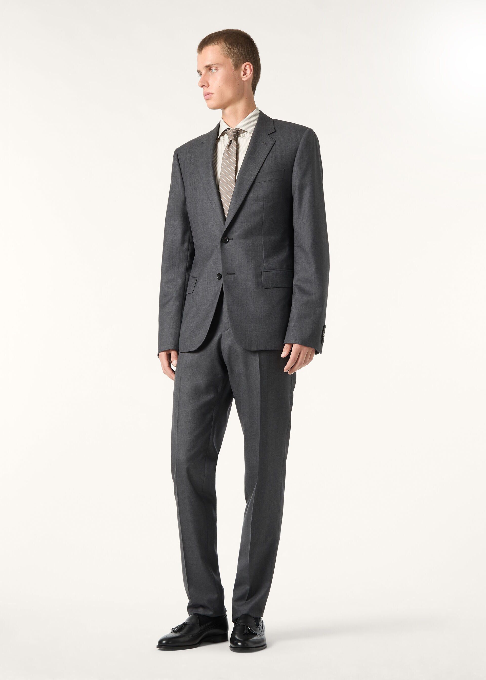 Loro Piana os11x0426 FAP3125 International Suit in Dark Graphite Size US M / EU 48-50 / 2 - 6 Thumbnail