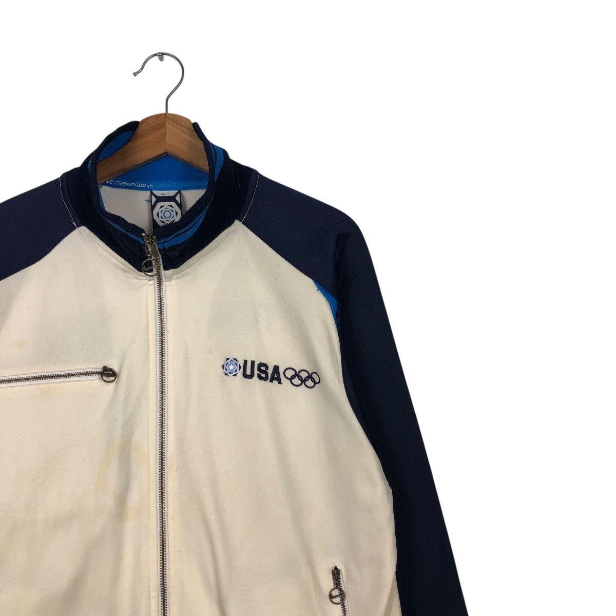 Nike 📌Vintage Zipper Jacket Nike Olympic Usa Torino 2006 Size US M / EU 48-50 / 2 - 8 Thumbnail