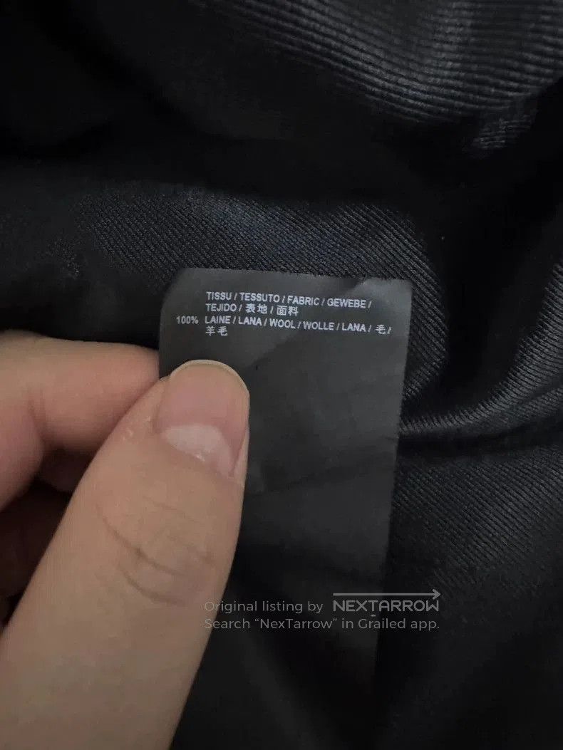 Hedi Slimane SLP 15AW Double-Breasted Short Coat. Size US M / EU 48-50 / 2 - 7 Thumbnail