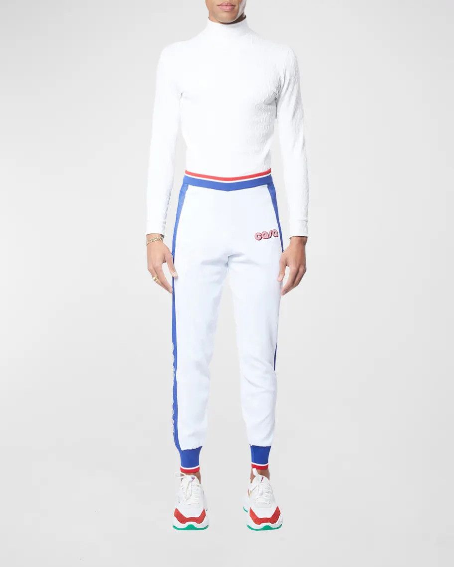 Casablanca Technical Knit Logo Track Pants Size 36" / US 14 / IT 50 - 2 Thumbnail