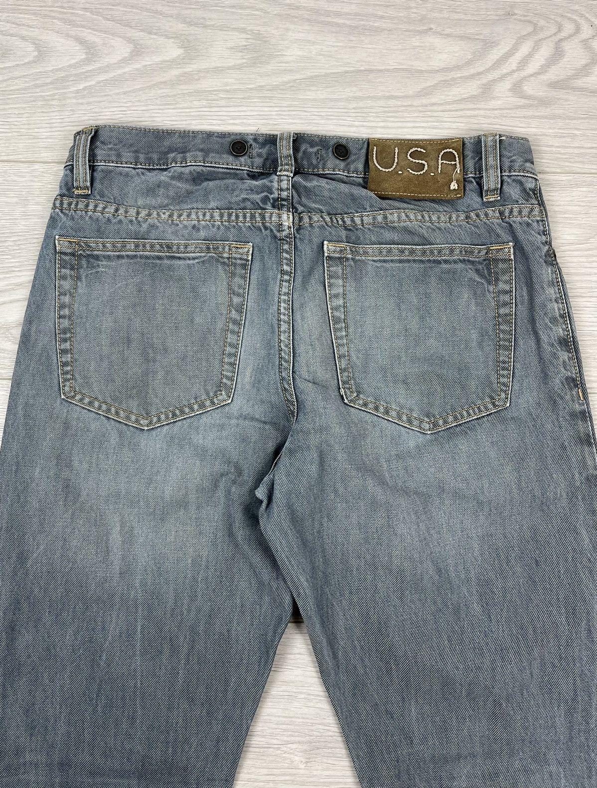 John Varvatos John Varvatos USA Denim Grey Pants Size US 31 - 2 Thumbnail