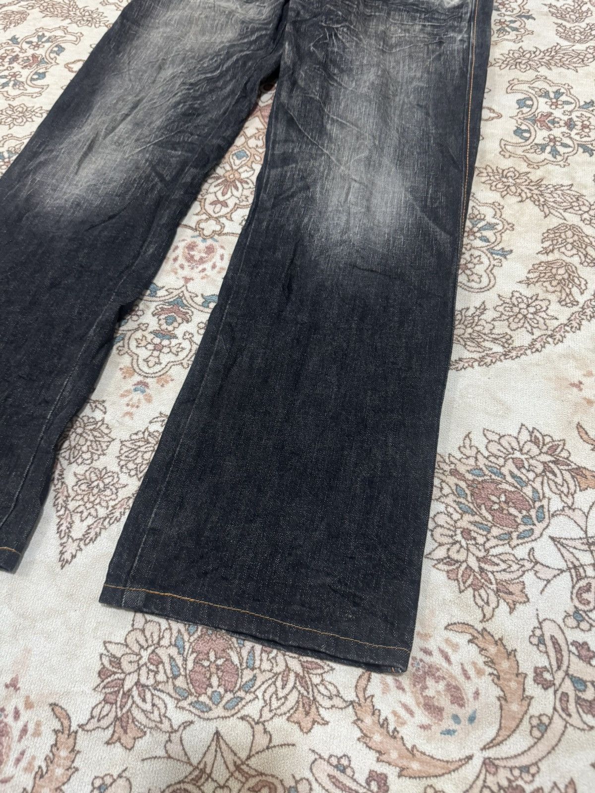 Edwin × If Six Was Nine × Vintage Edwin Blue Trip Straight Jeans Size US 30 / EU 46 - 3 Thumbnail