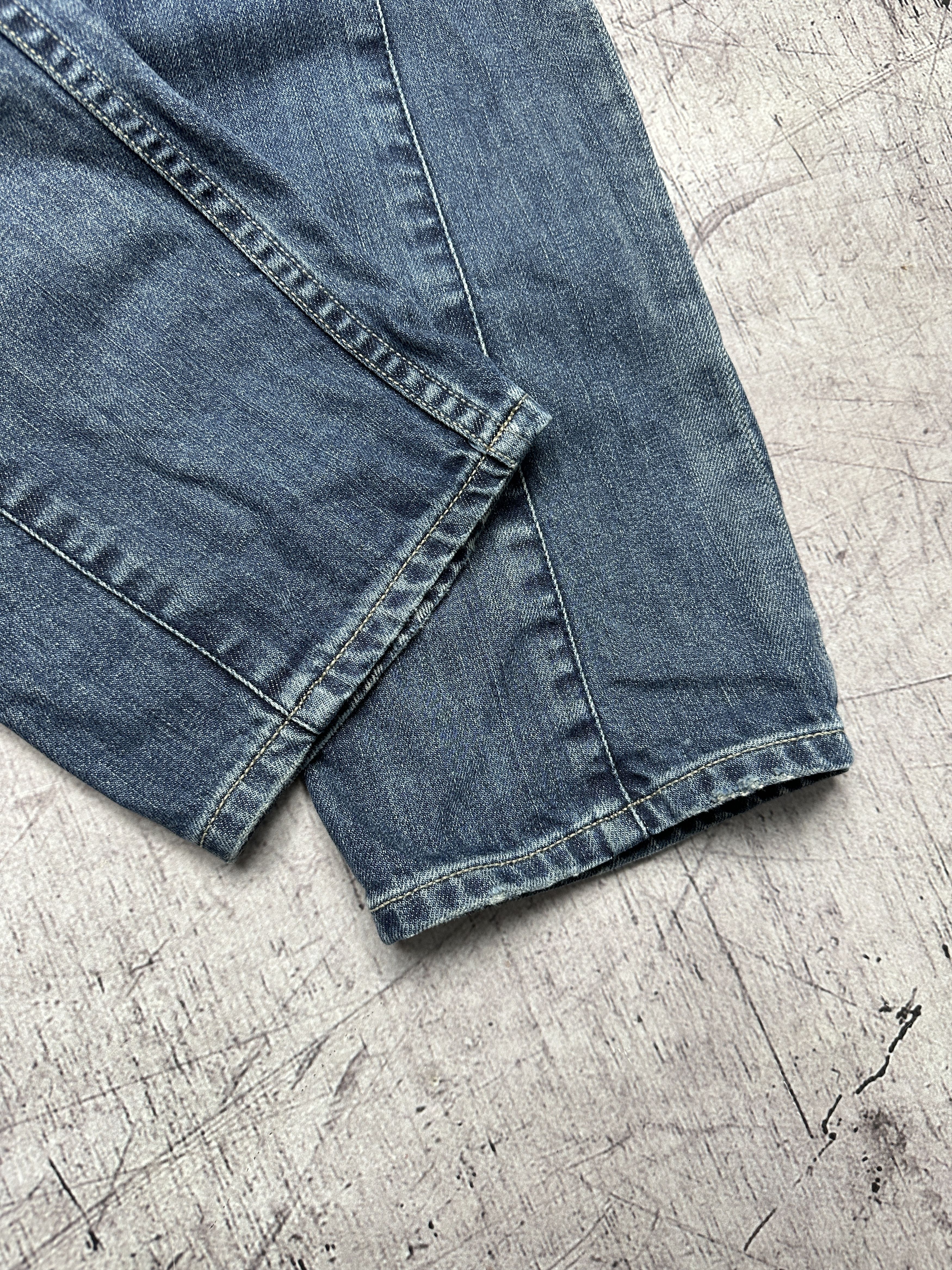 Allsaints Allsaints Mens Reqviem Short Kick Denim Pants Jeans Size US 36 / EU 52 - 7 Thumbnail