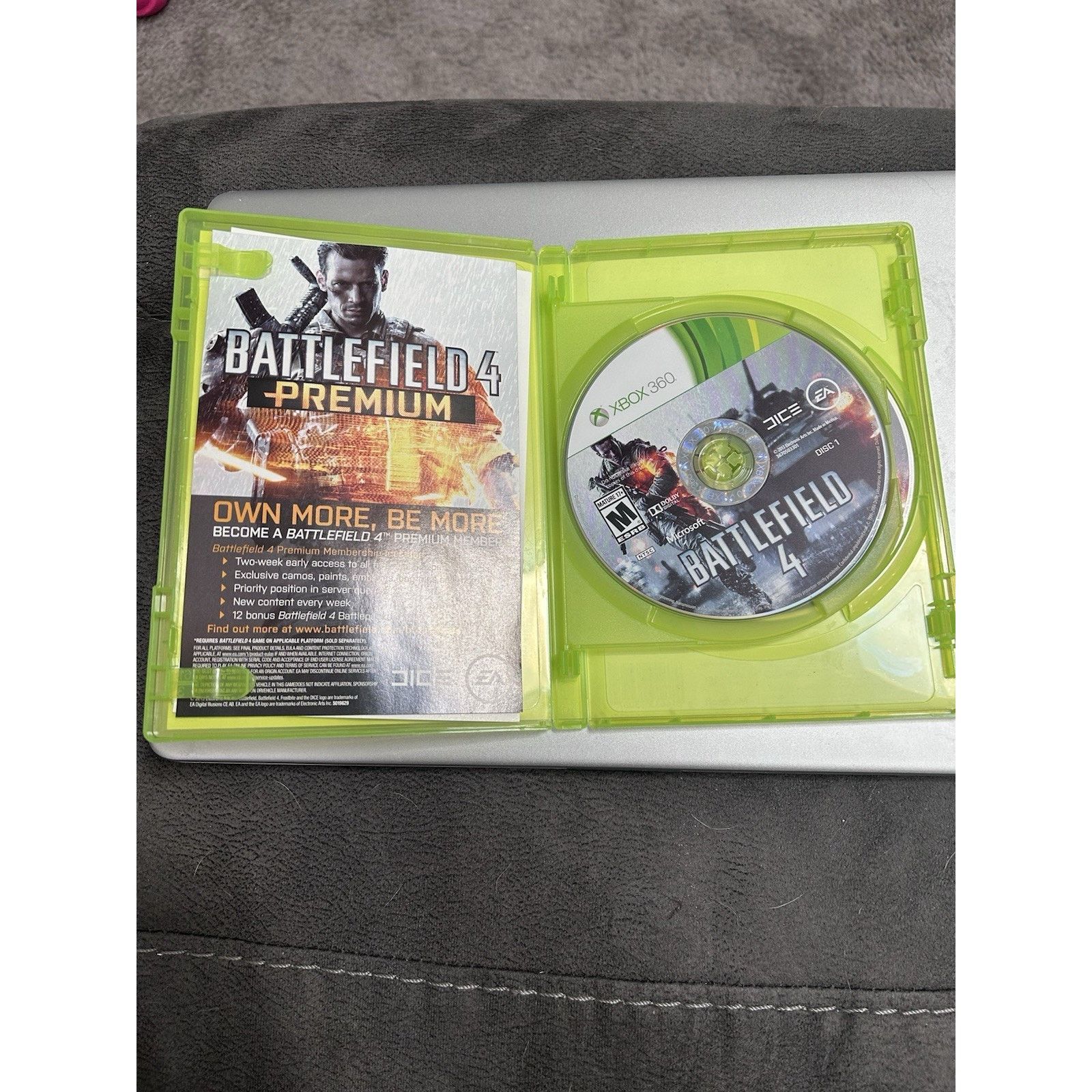 Microsoft Battlefield 4 (Microsoft Xbox 360, 2013) Size 26 - 2 Thumbnail