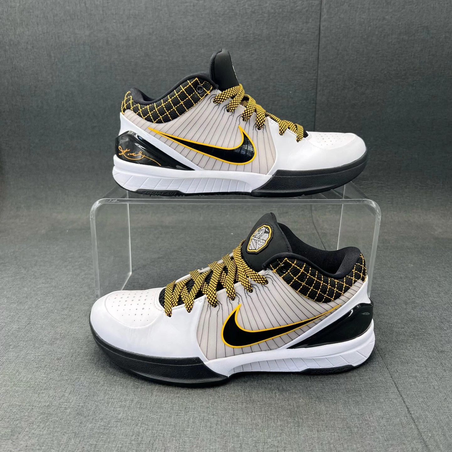 Nike Nike KD4 Playoff White/Yellow 41 1-2 wears like new Size US 8 / EU 41 - 2 Thumbnail